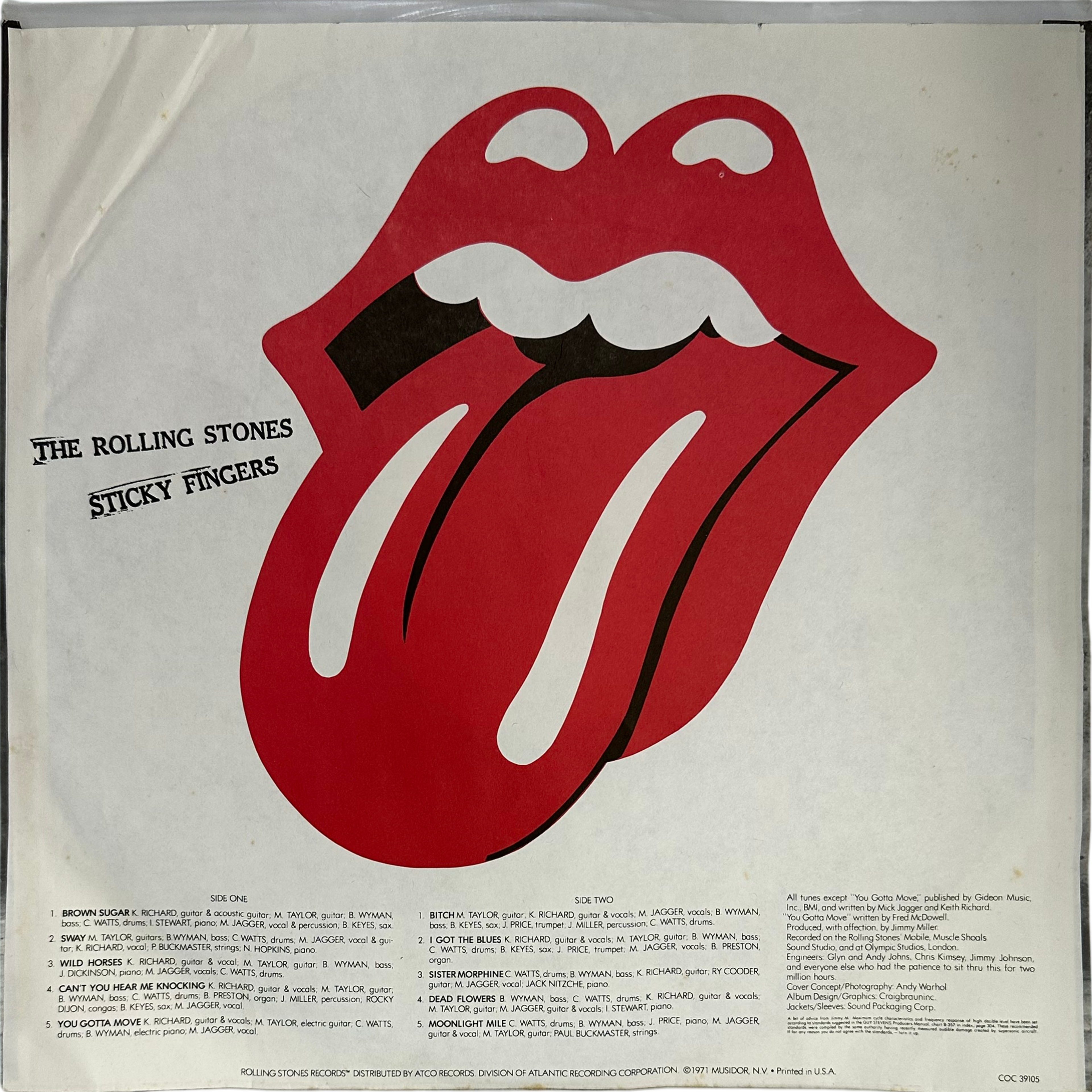 The Rolling Stones — Sticky Fingers 4