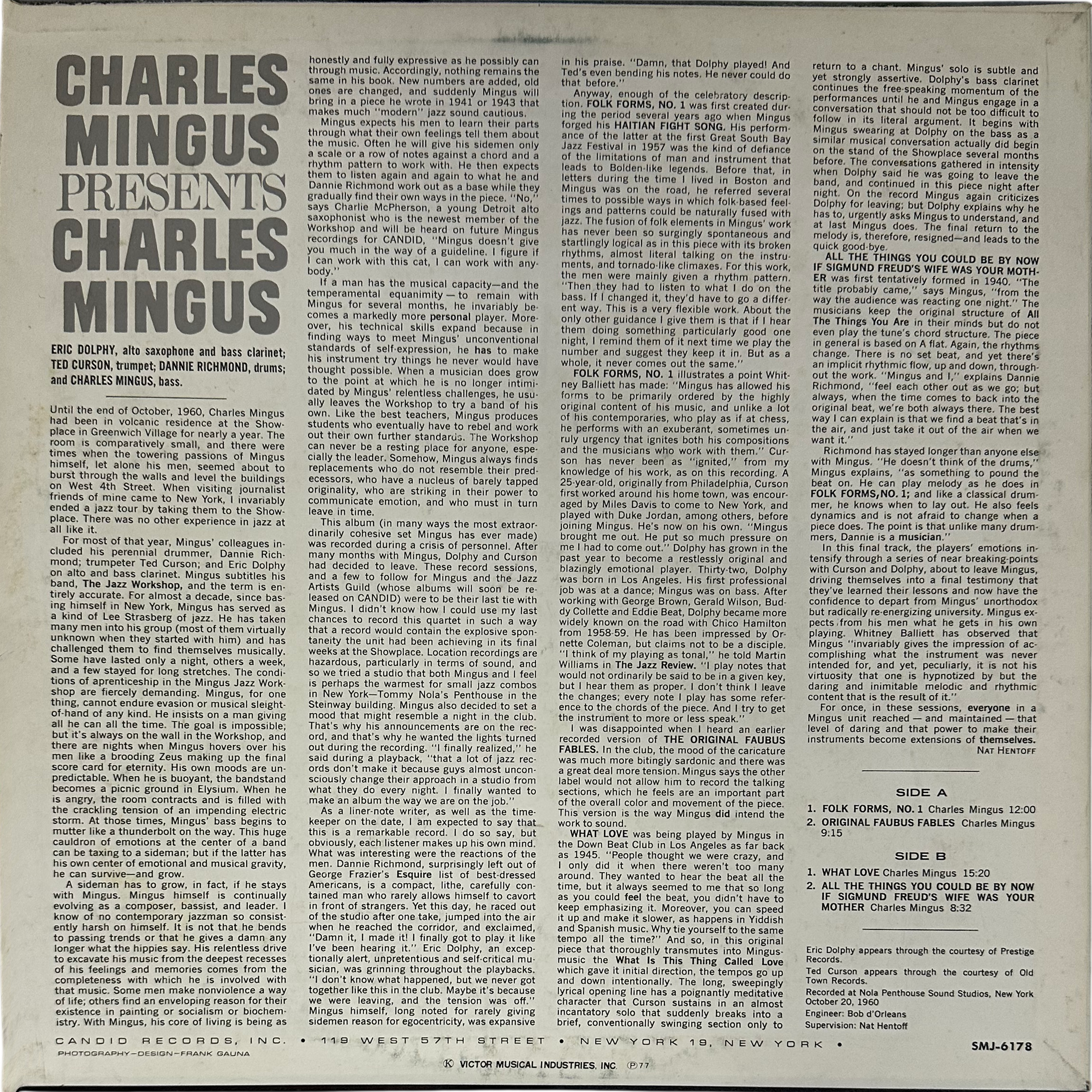 Charles Mingus — Presents Charles Mingus 2
