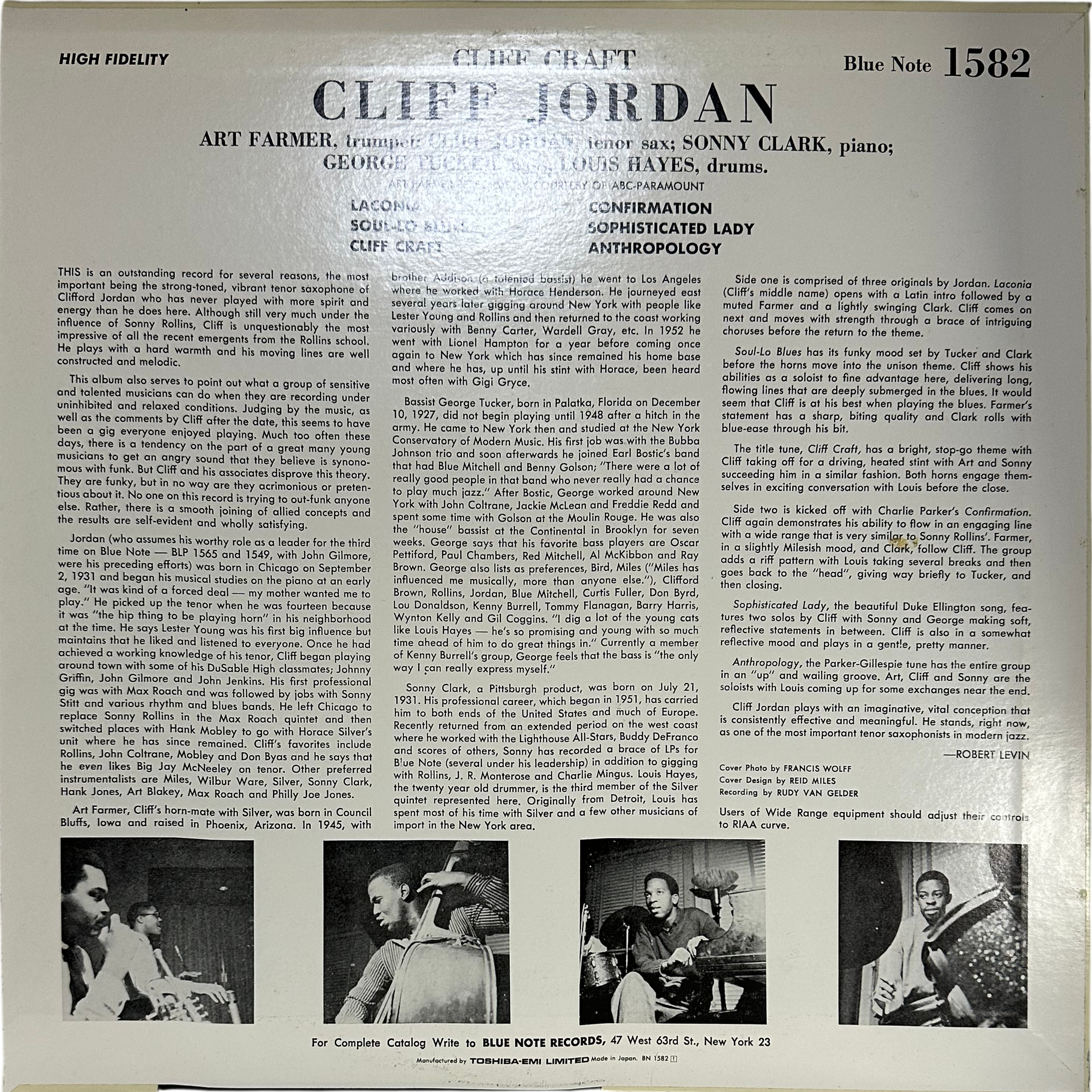 Clifford Jordan — Cliff Craft 2