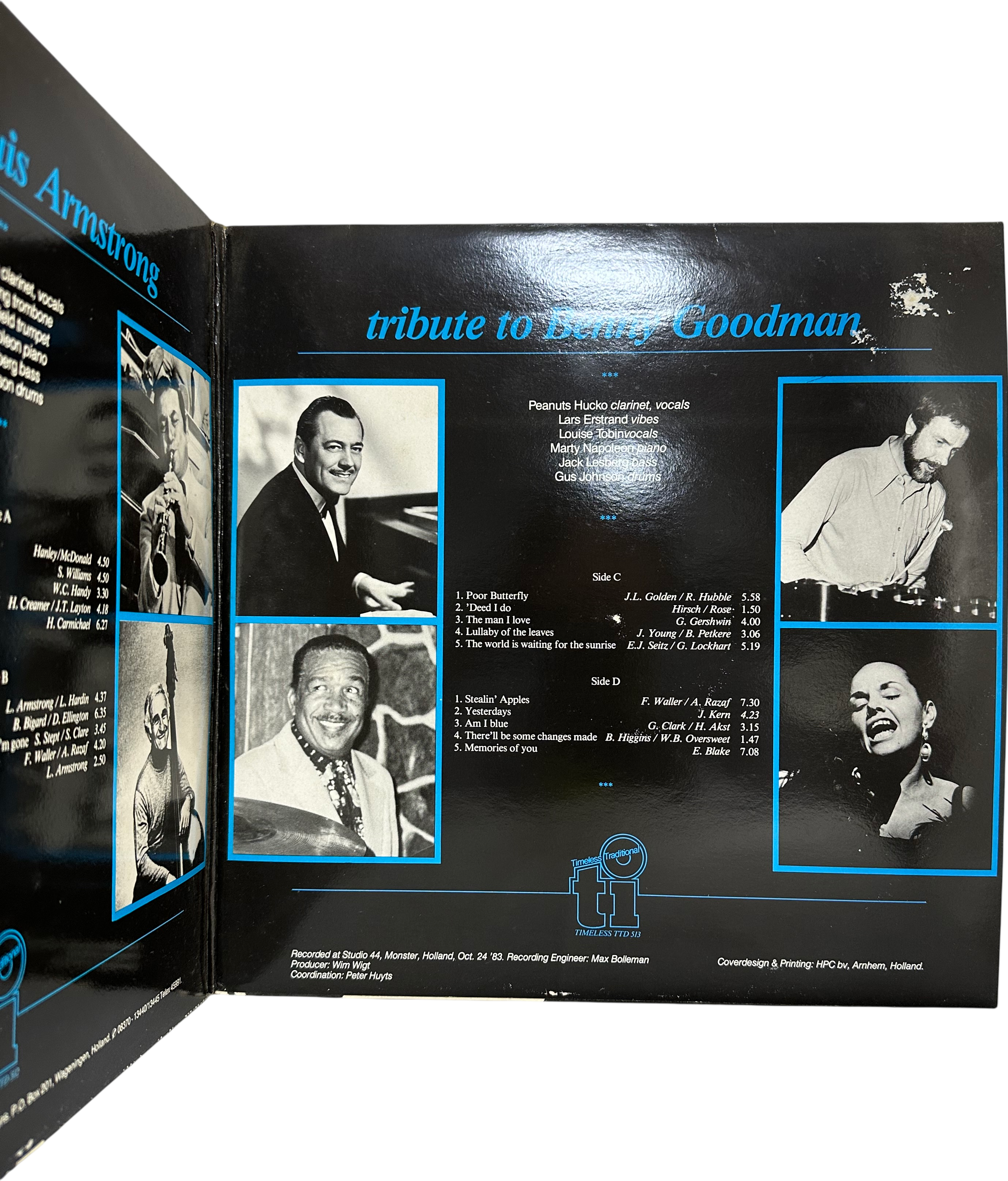 Billy Butterfield,Gus Johnson,Jack Lesberg,Lars Erstrand,Louise Tobin,Marty Napoleon,Peanuts Hucko,Trummy Young — Tribute To Louis Armstrong / Tribute To Benny Goodman 4