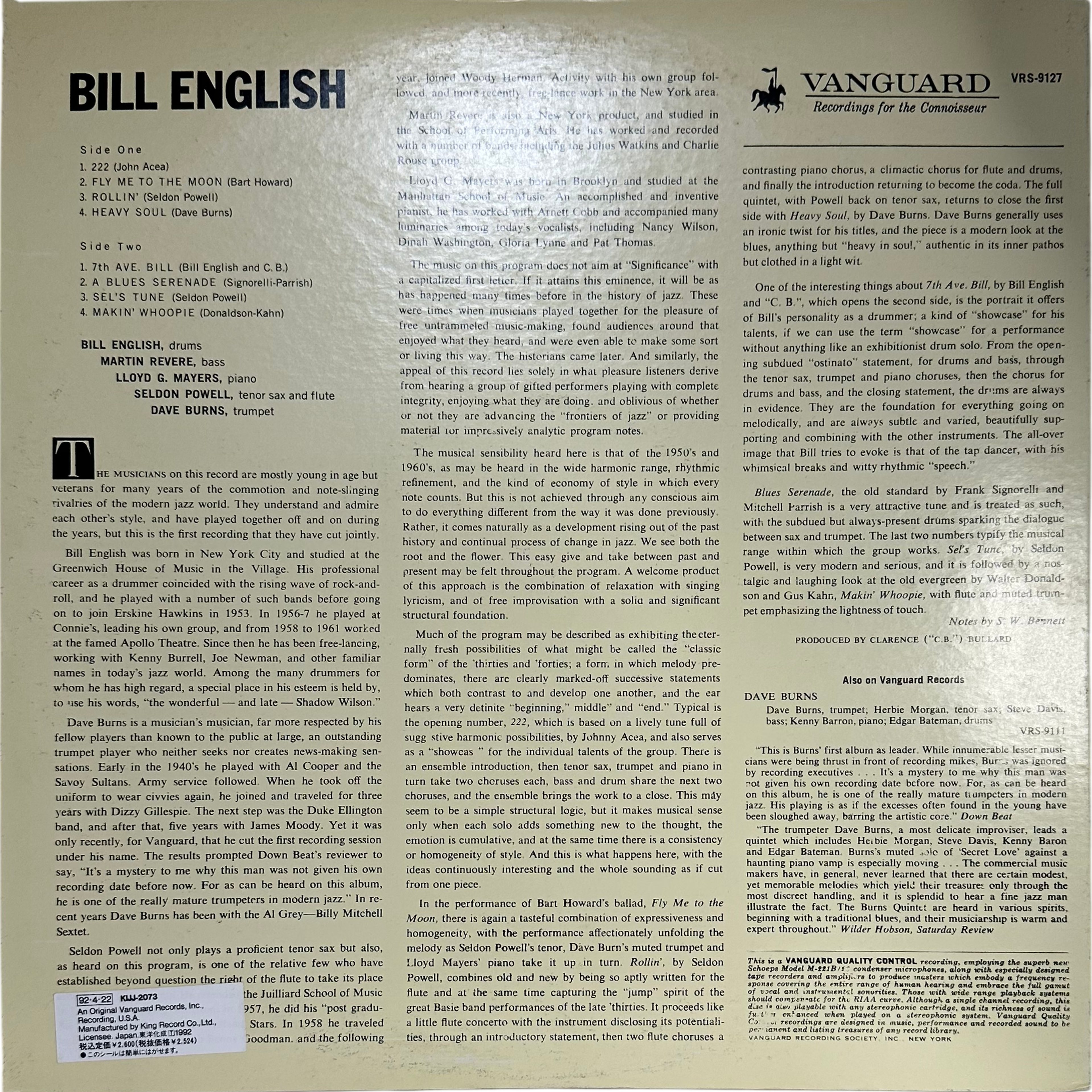 Bill English — Bill English 2