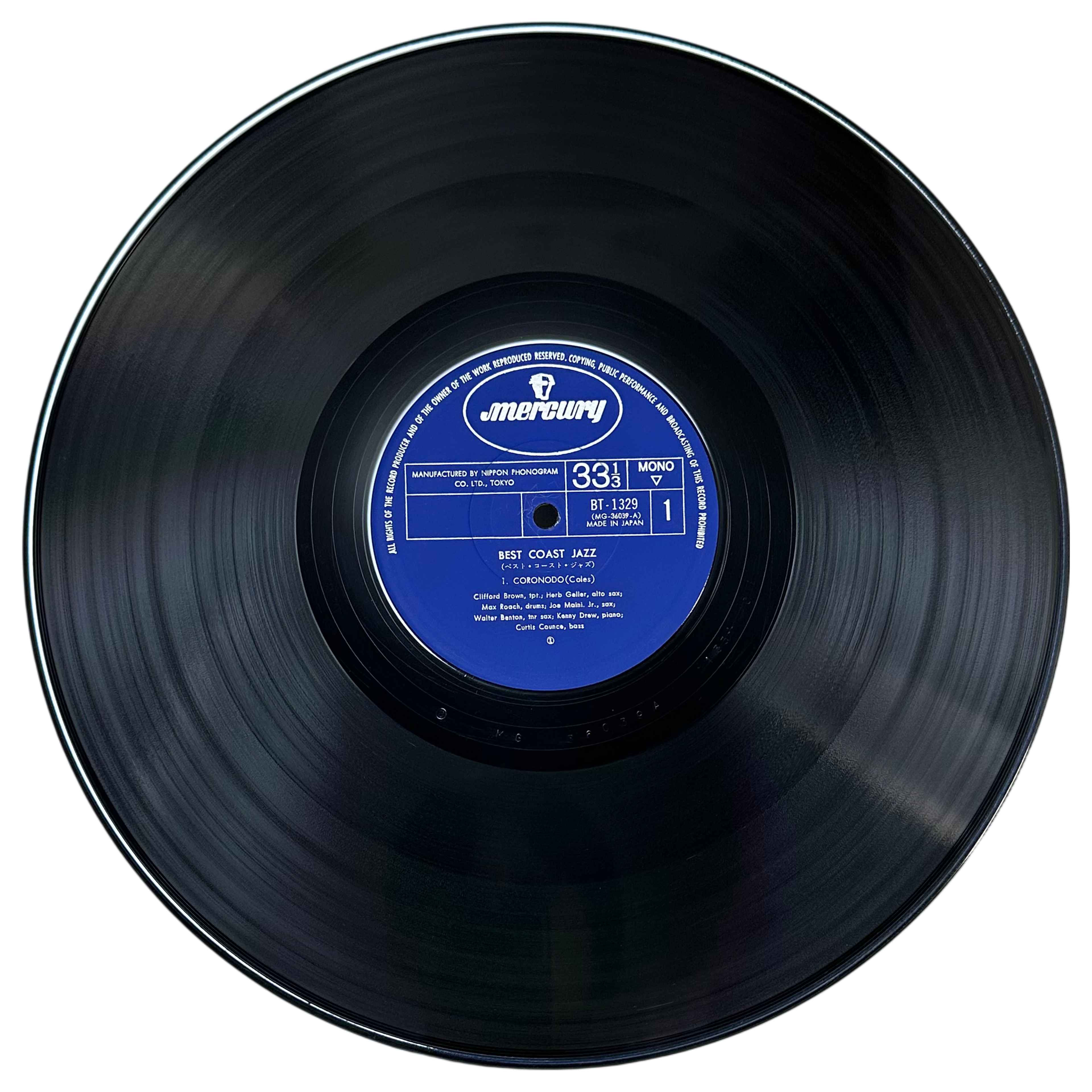 Clifford Brown,Herb Geller,Joe Maini,Max Roach,Walter Benton — Best Coast Jazz 3