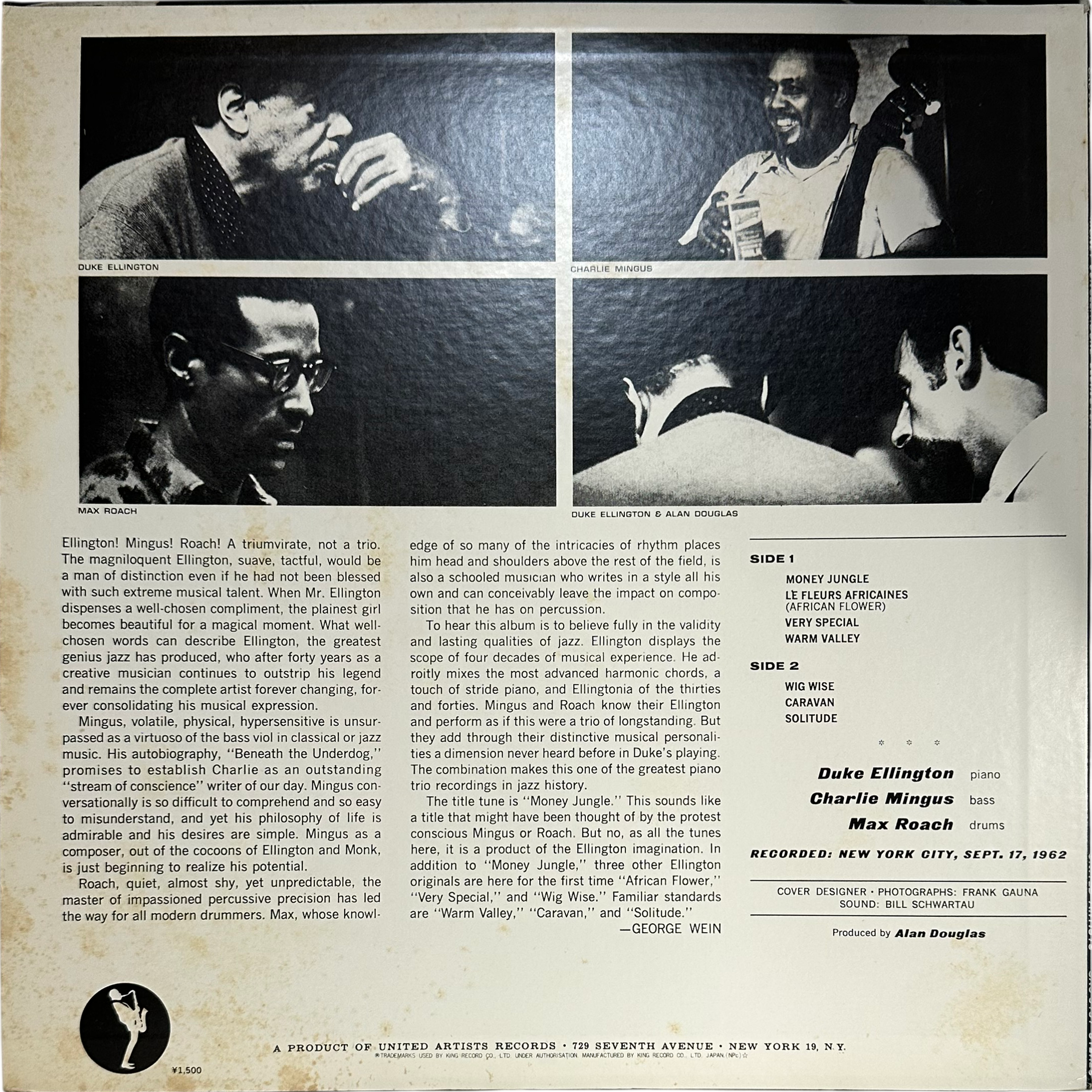Charles Mingus,Duke Ellington,Max Roach — Money Jungle 2