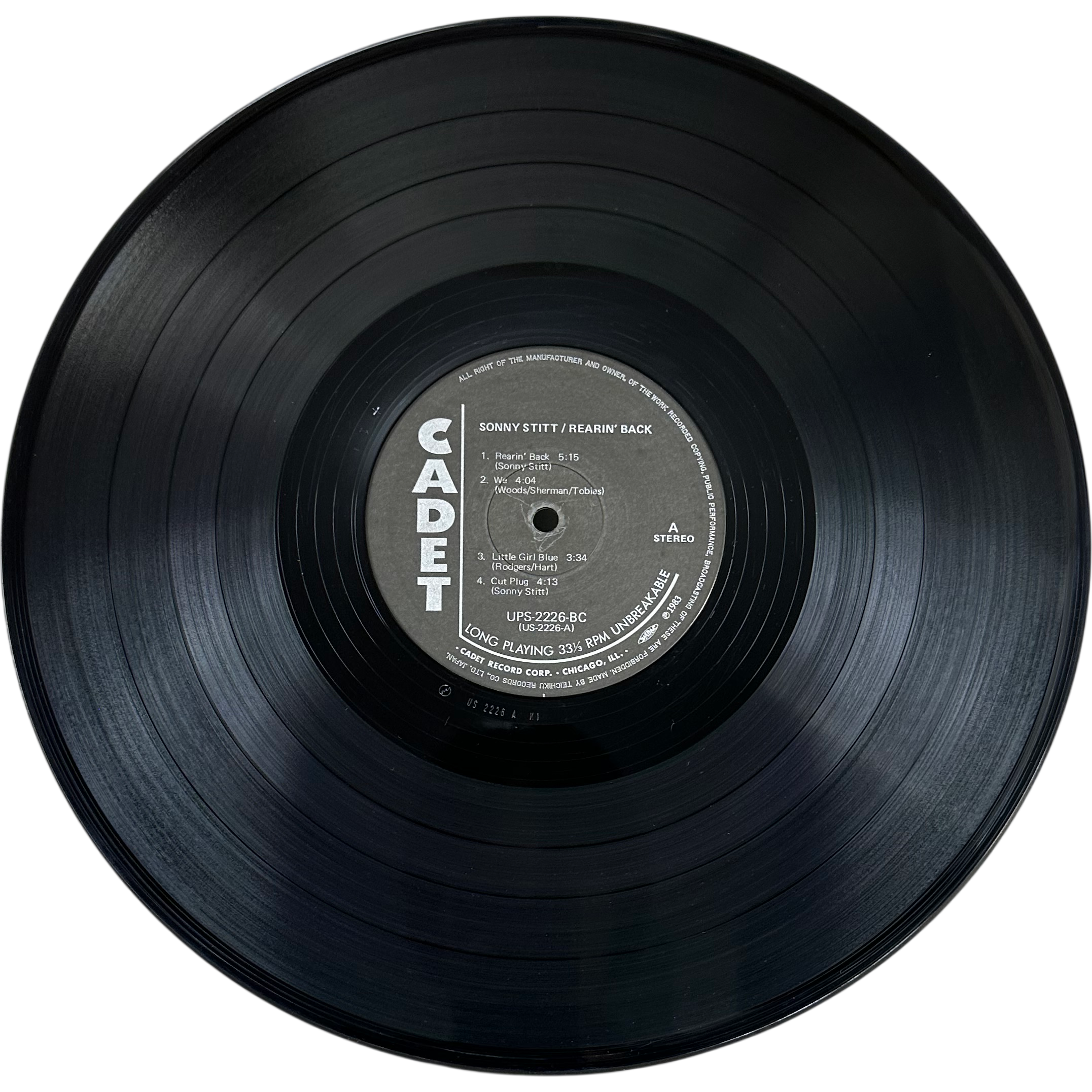 Sonny Stitt — Rearin' Back 3
