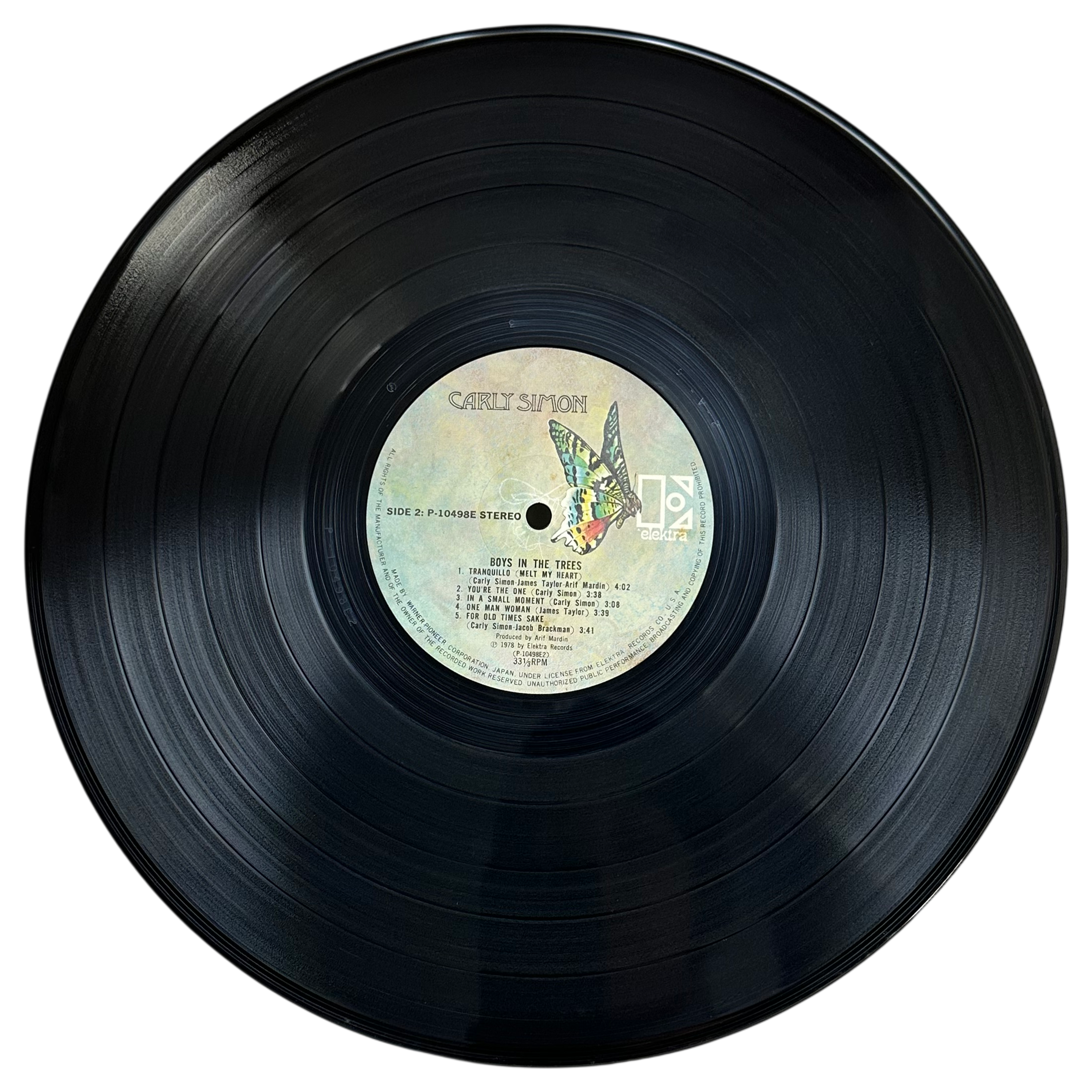 Carly Simon — Boys In The Trees 5