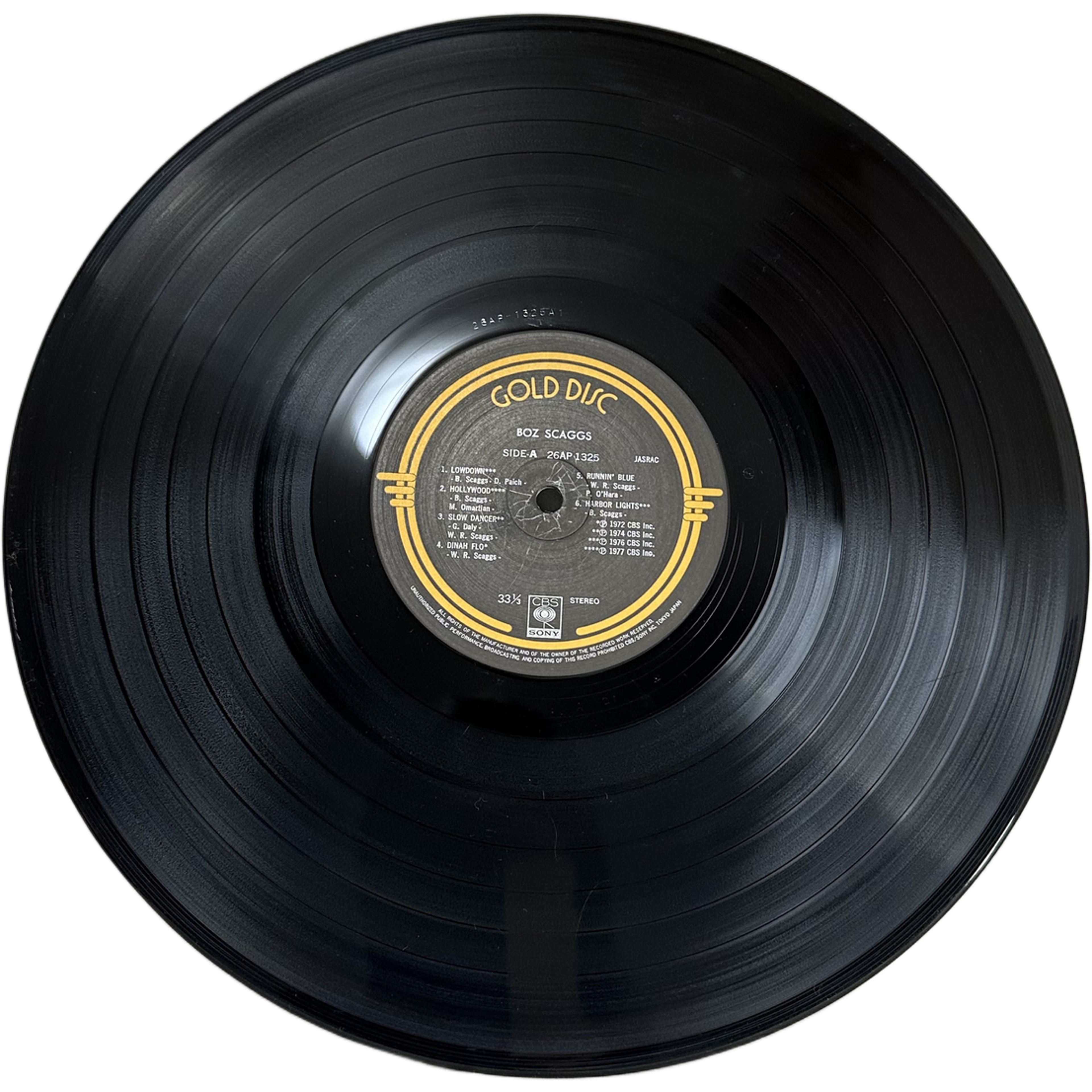 Boz Scaggs — Gold Disc 5