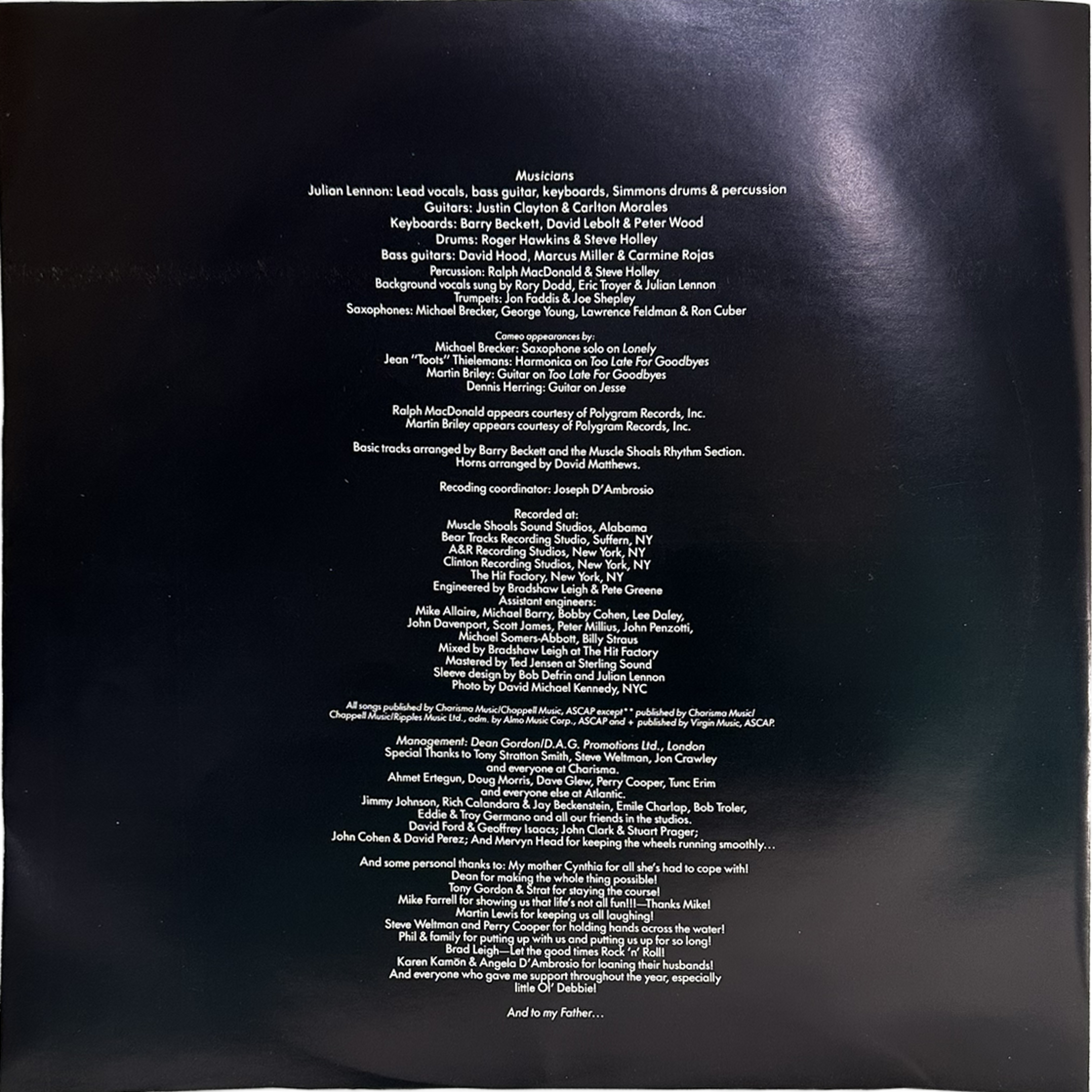 Julian Lennon — Valotte 7
