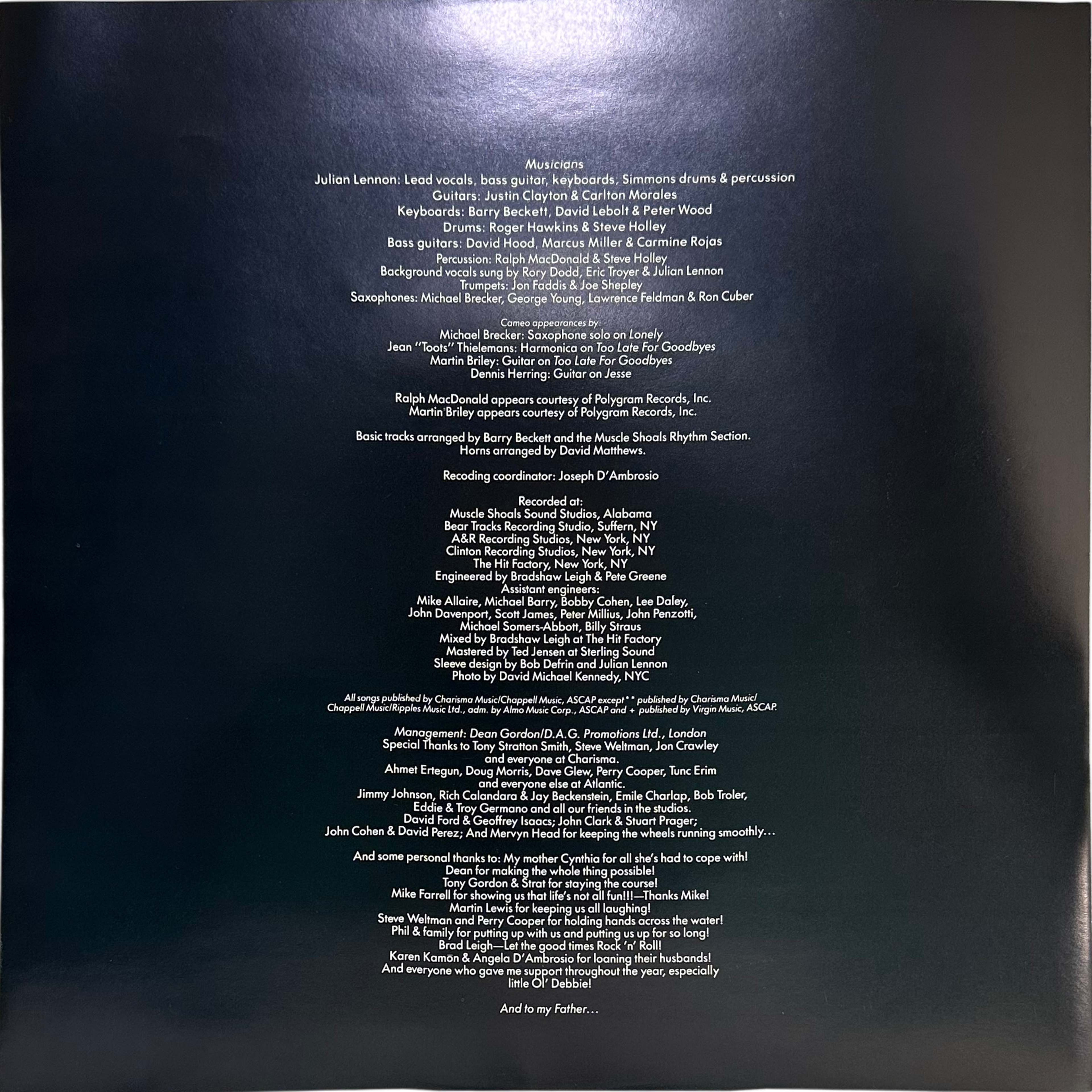 Julian Lennon — Valotte 7