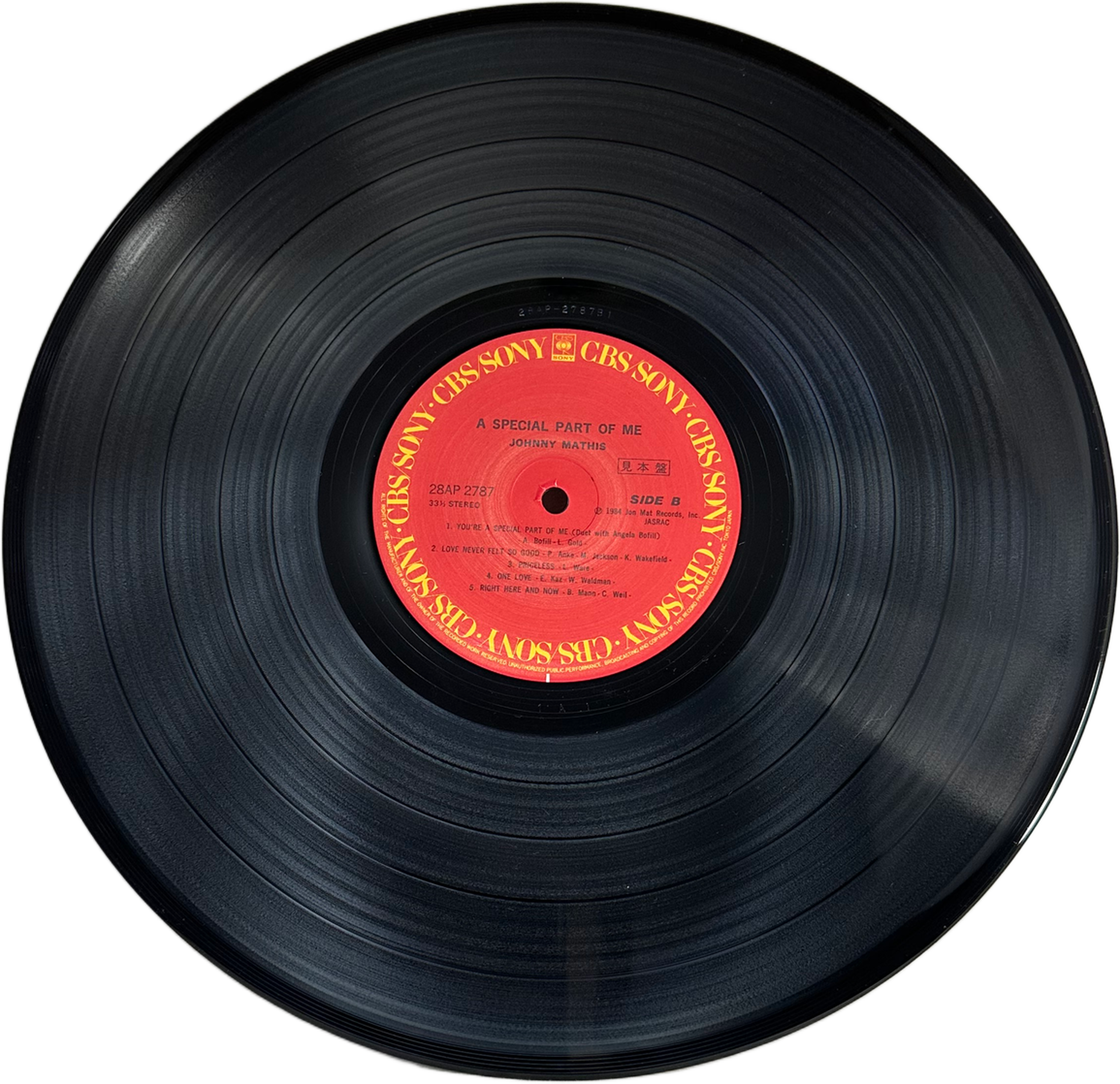 Johnny Mathis — A Special Part Of Me 3