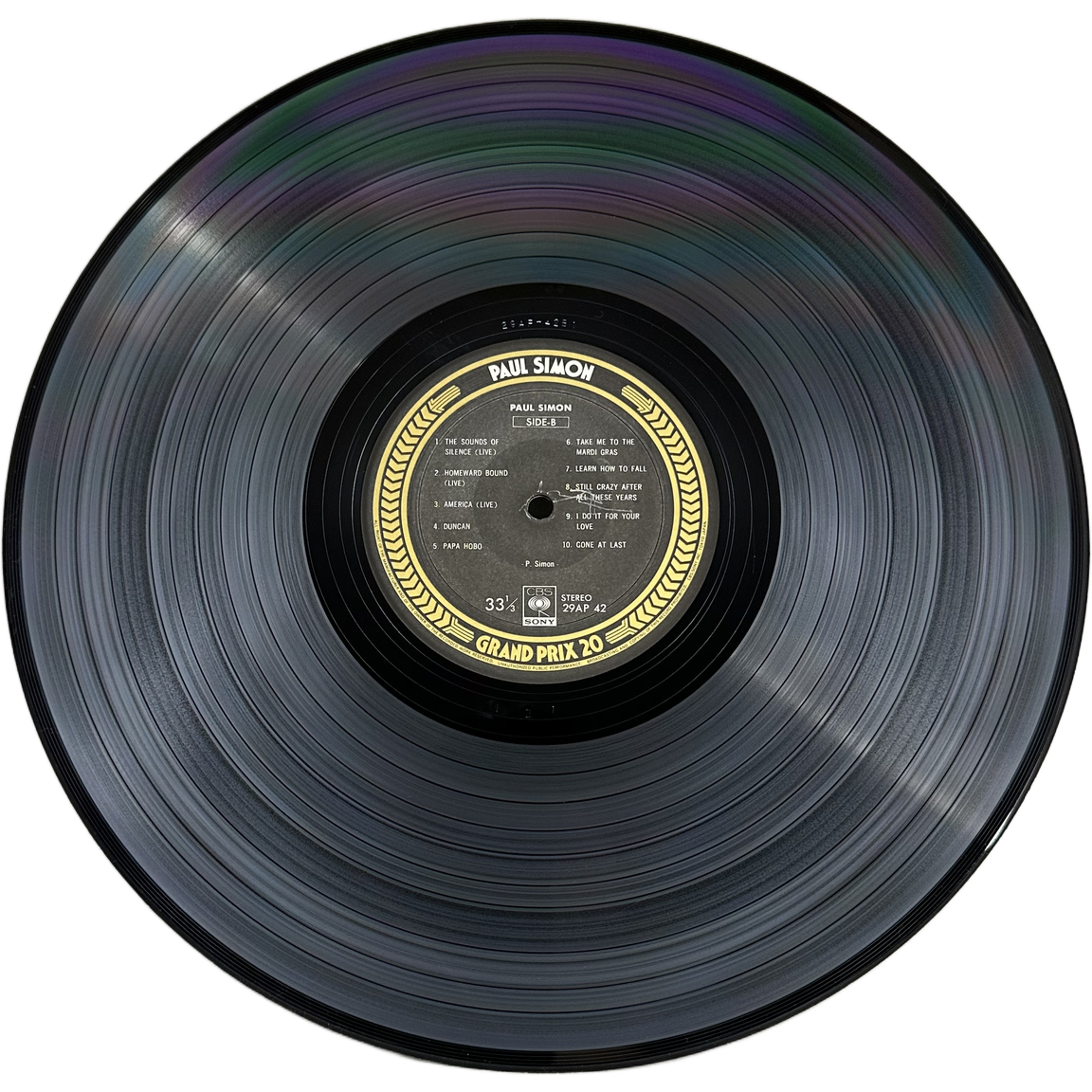 Paul Simon — Paul Simon Grand Prix 20 3