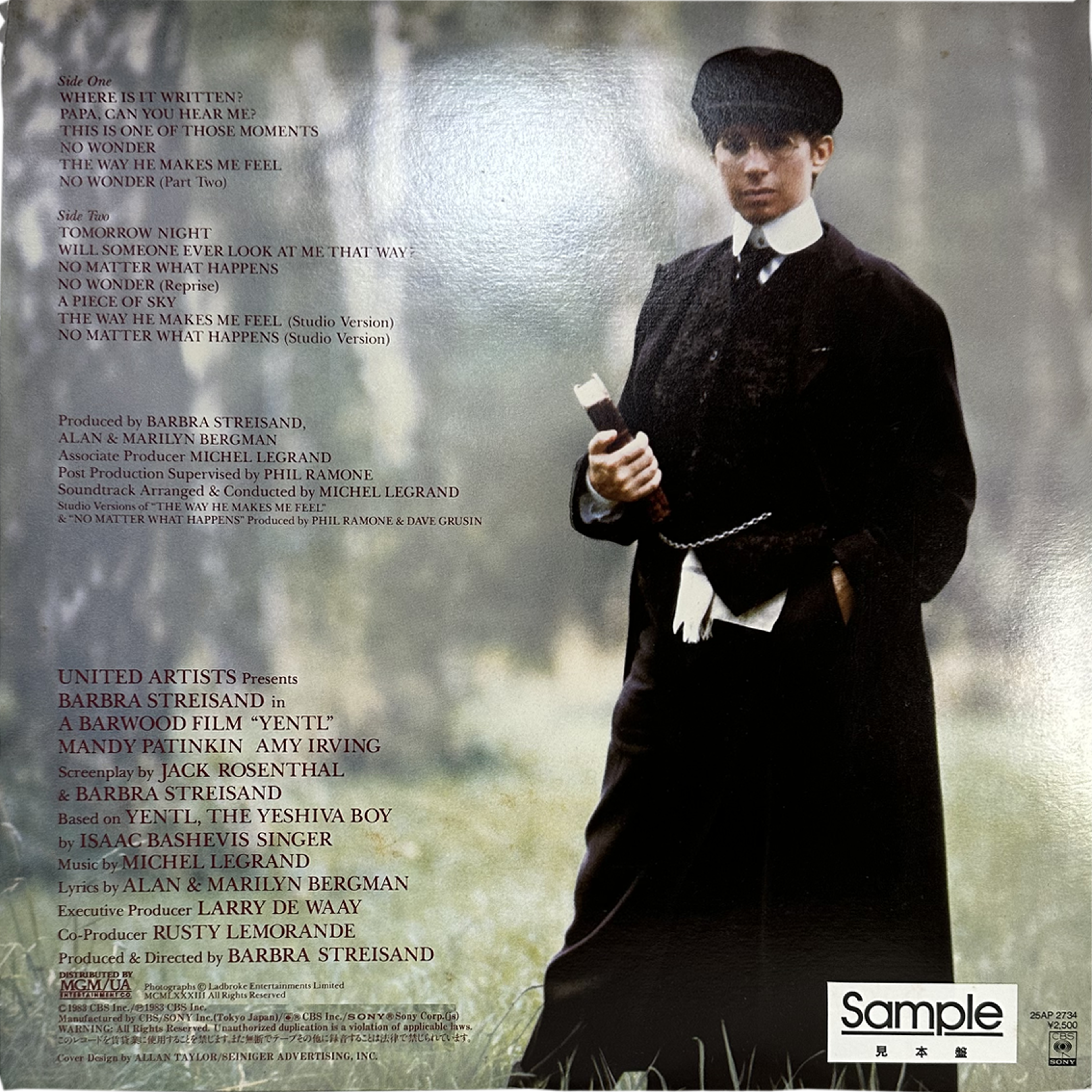 Barbra Streisand — Yentl - Original Motion Picture Soundtrack 2
