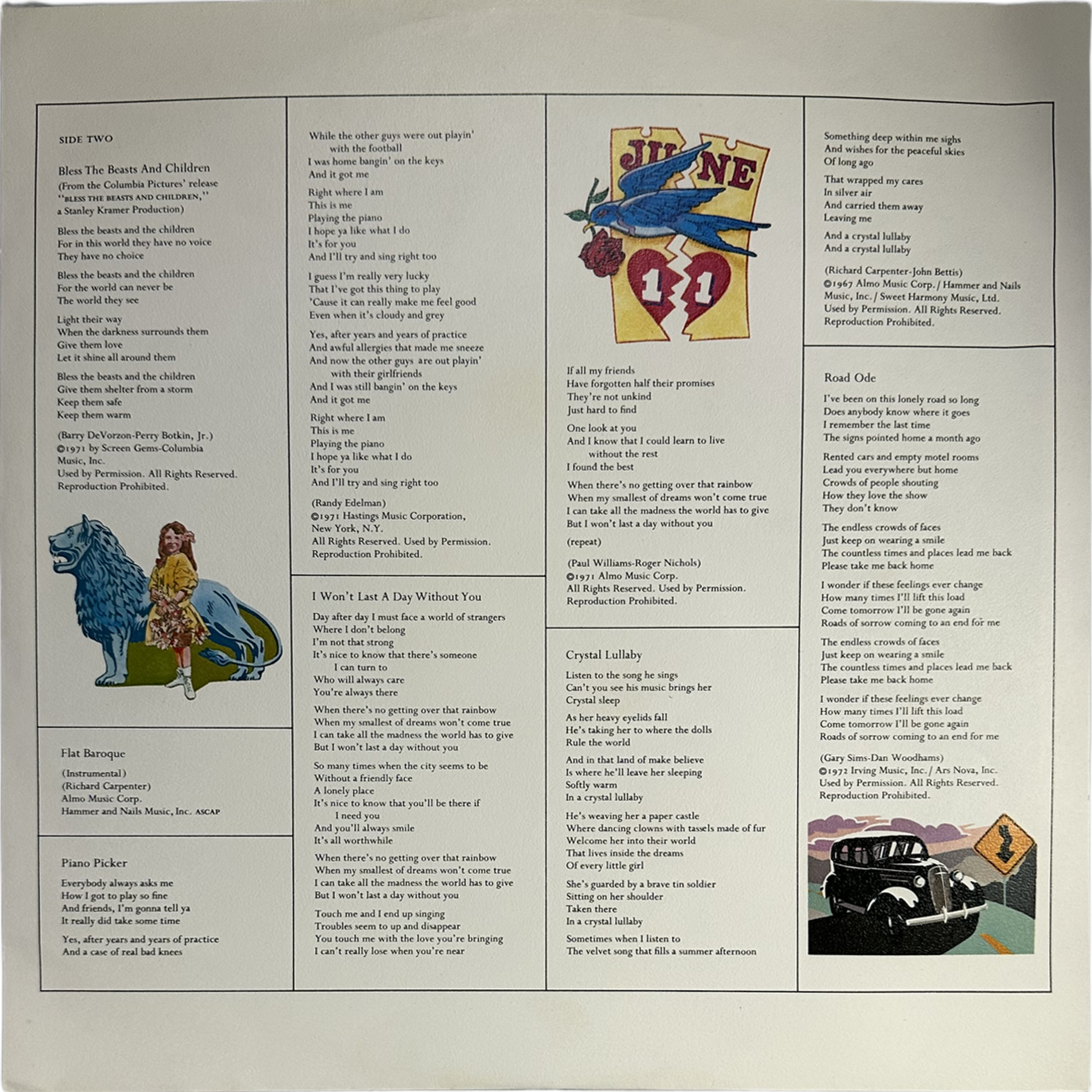 Carpenters — A Song For You 3