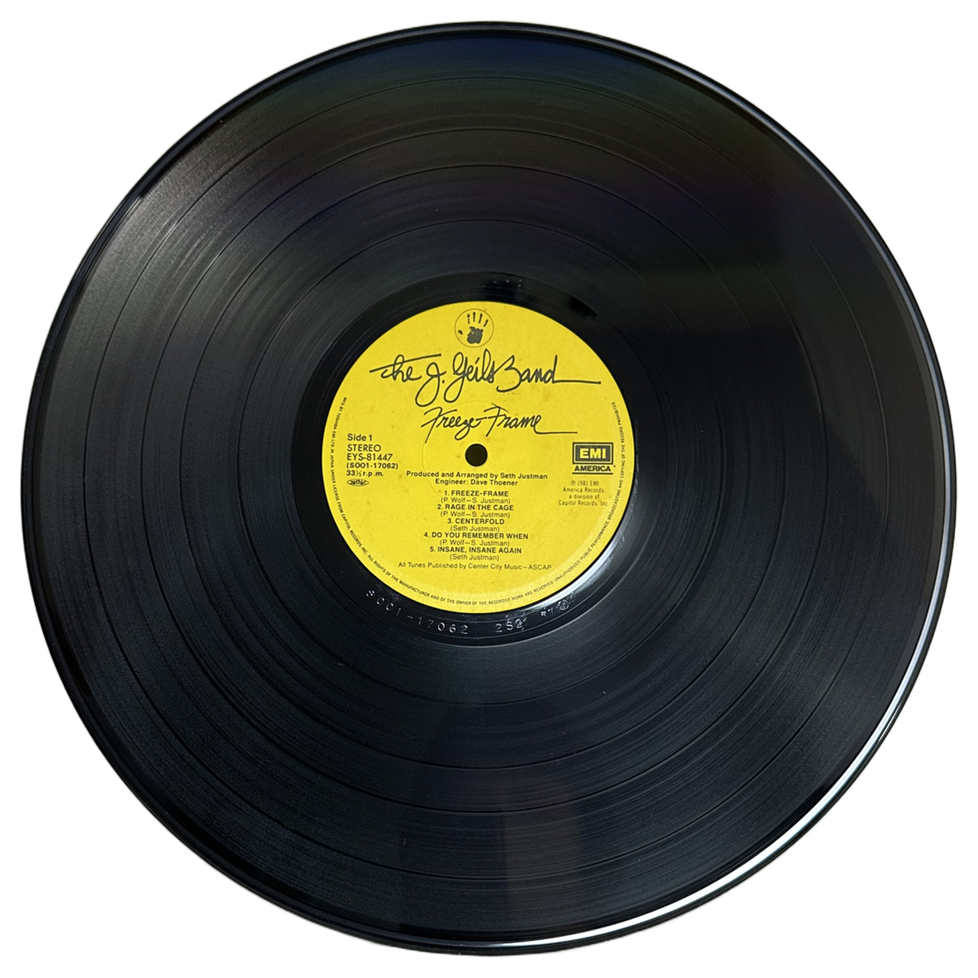 The J. Geils Band — Freeze Frame 3