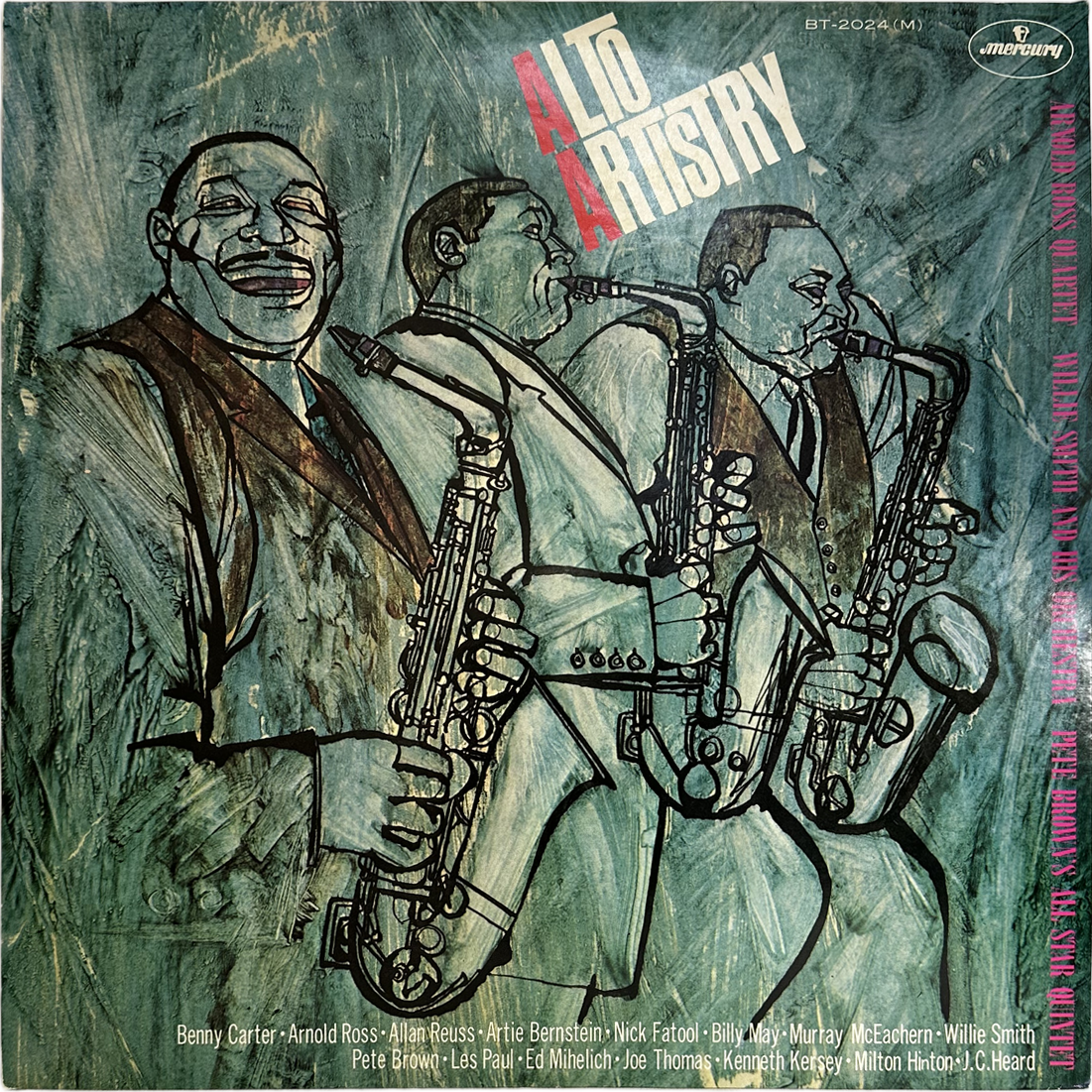 Arnold Ross,Pete Brown (2),Willie Smith (2) — Alto Artistry