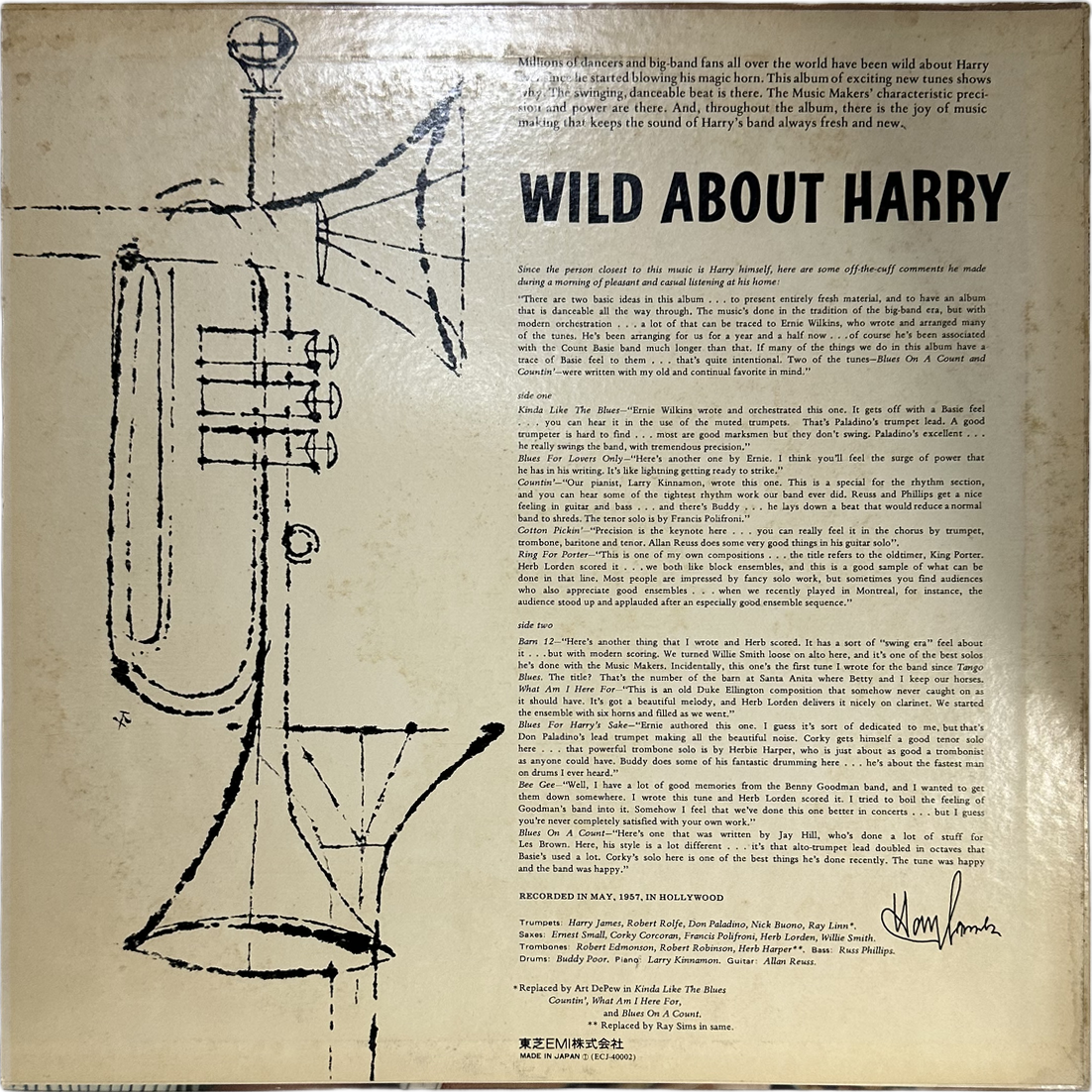 Harry James And His Orchestra — Wild About Harry! 2
