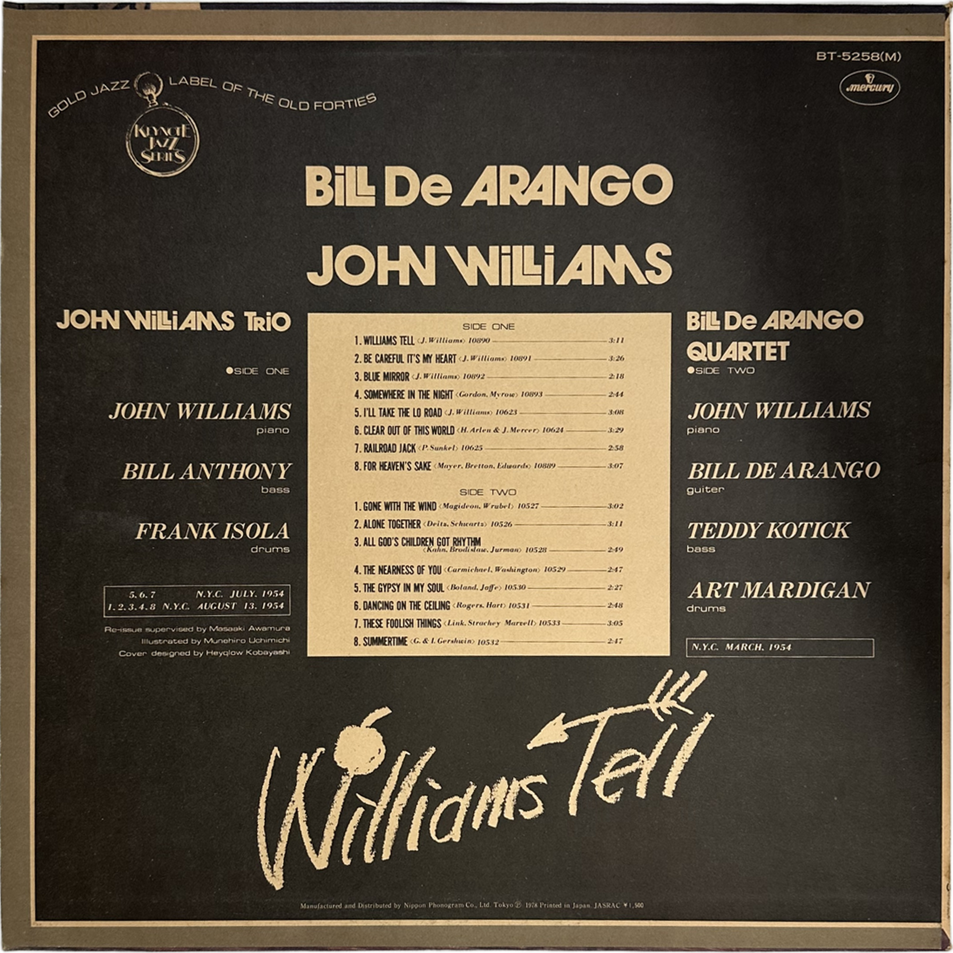 Bill De Arango,John Williams (5) — Williams Tell 2