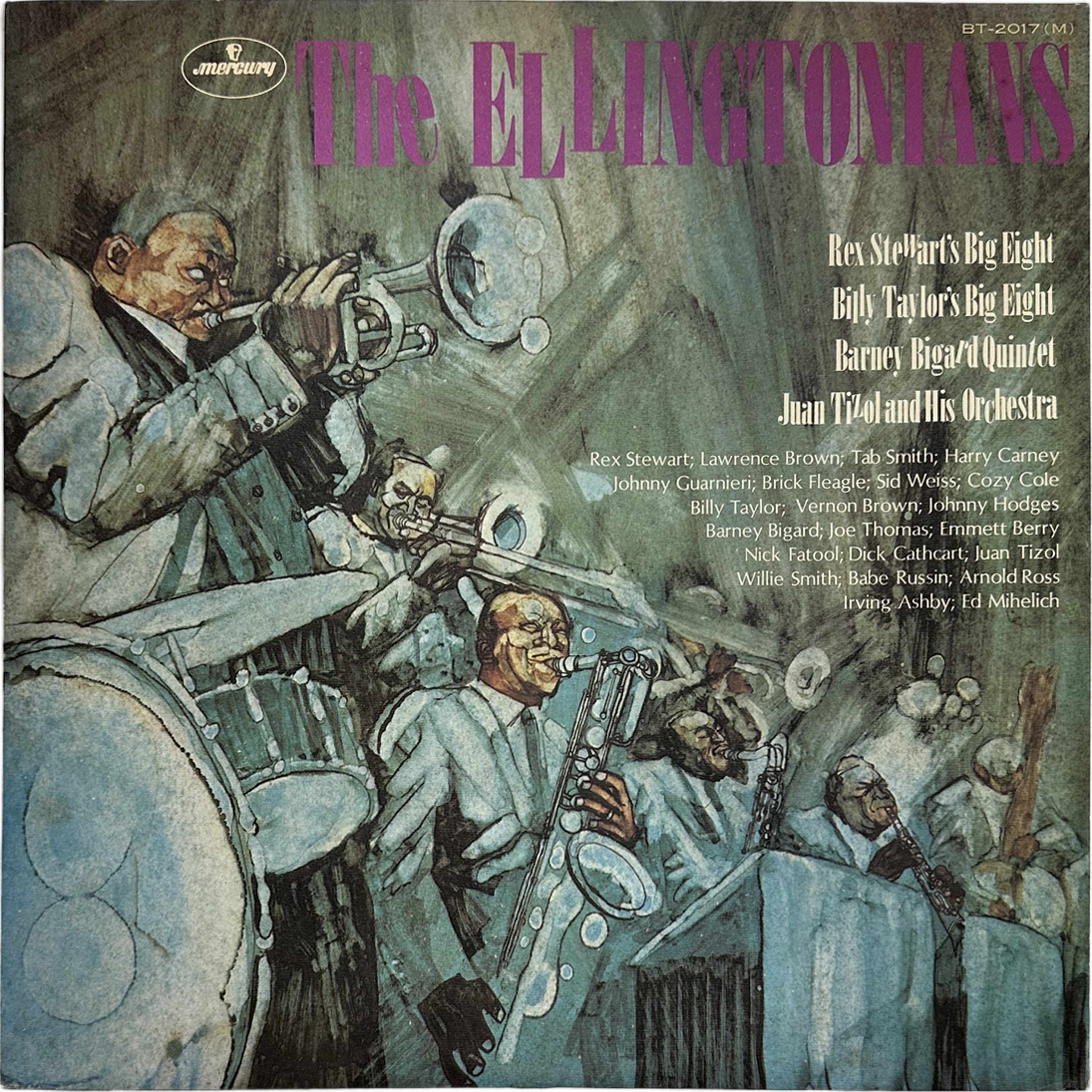 Barney Bigard Quintet,Billy Taylor's Big Eight,Juan Tizol & His Orchestra,Rex Stewart's Big Eight — The Ellingtonians