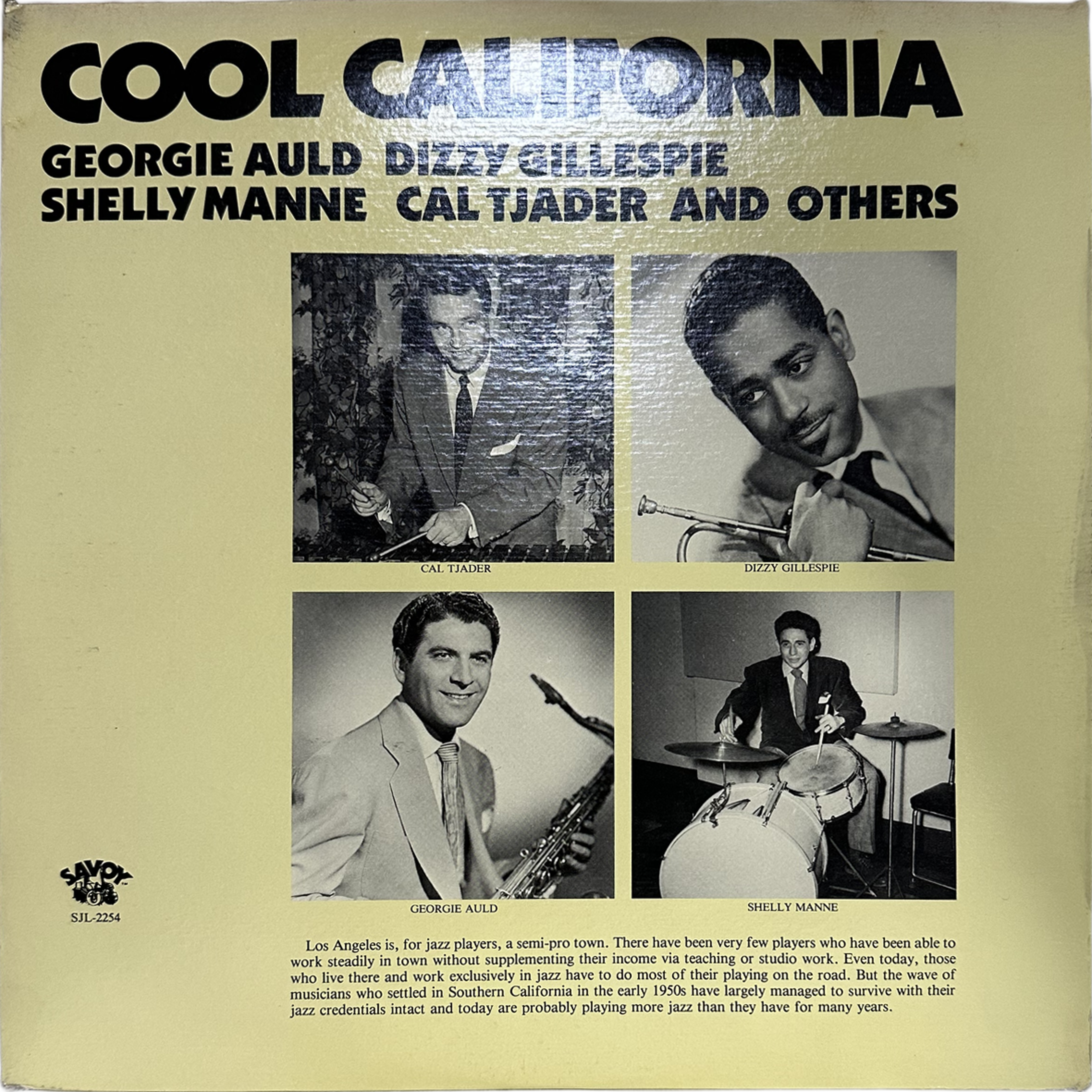 Cal Tjader,Dizzy Gillespie,Georgie Auld,Shelly Manne — Cool California 