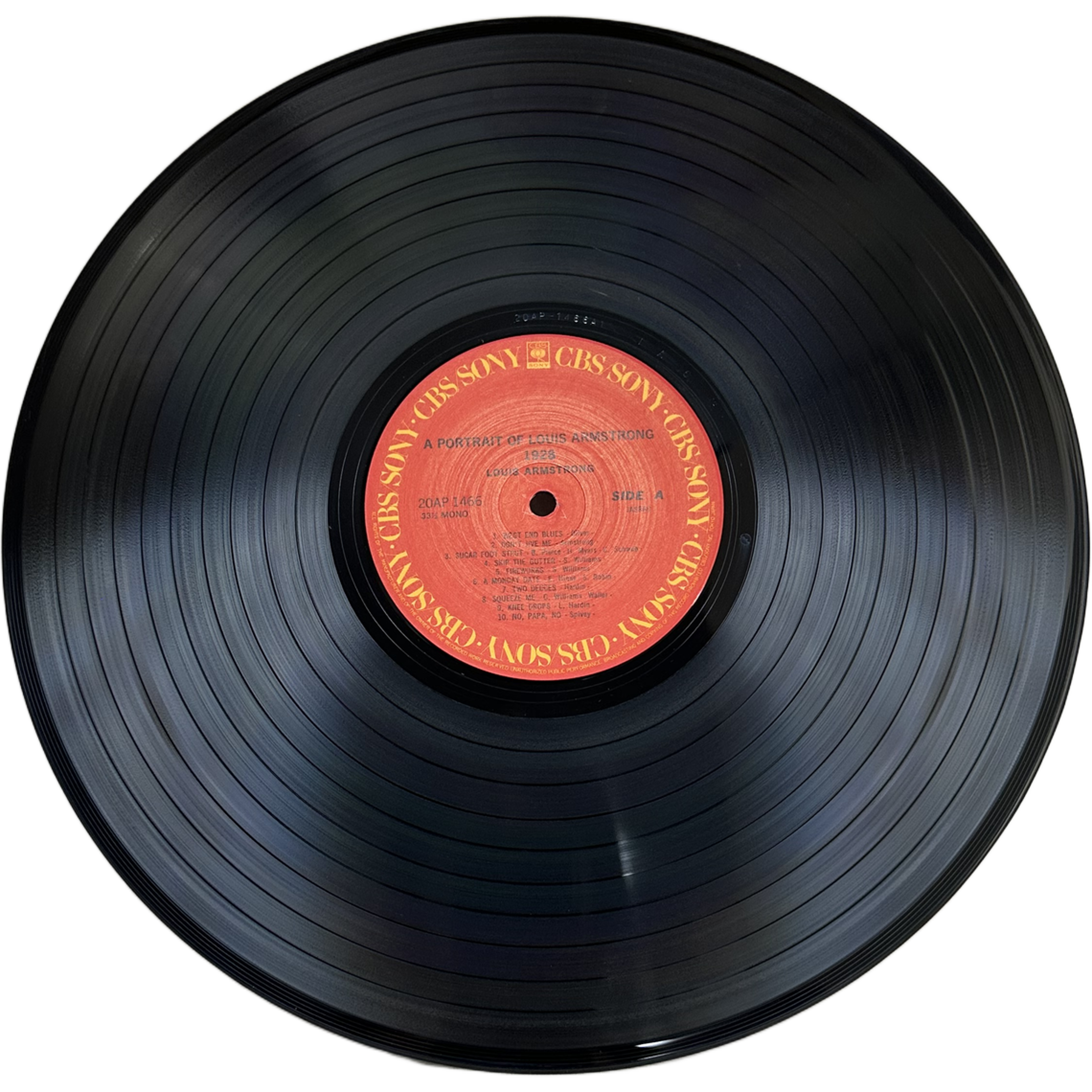 Louis Armstrong — A Portrait Of Louis Armstrong 1928 3