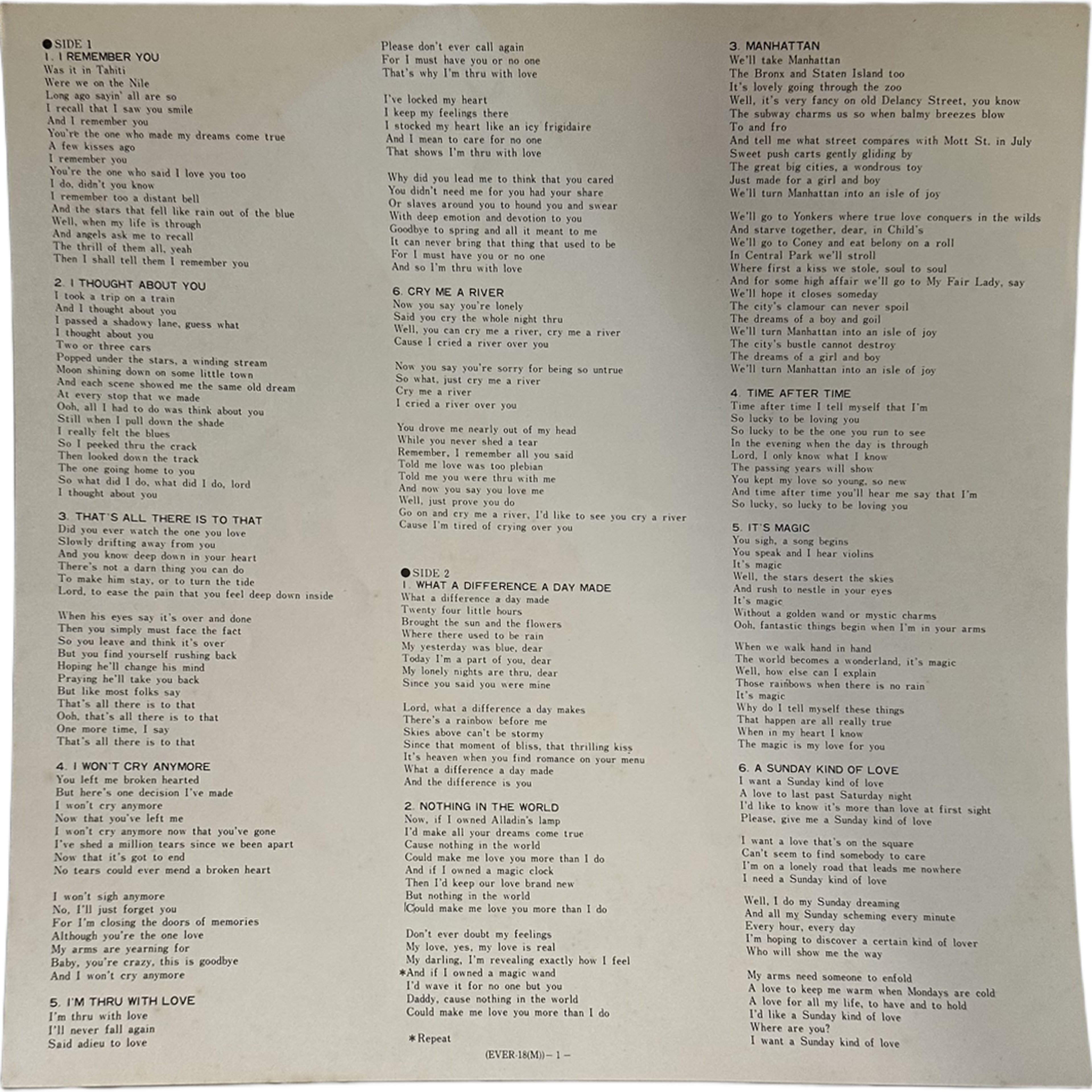 Dinah Washington — What A Diff'rence A Day Makes! 4