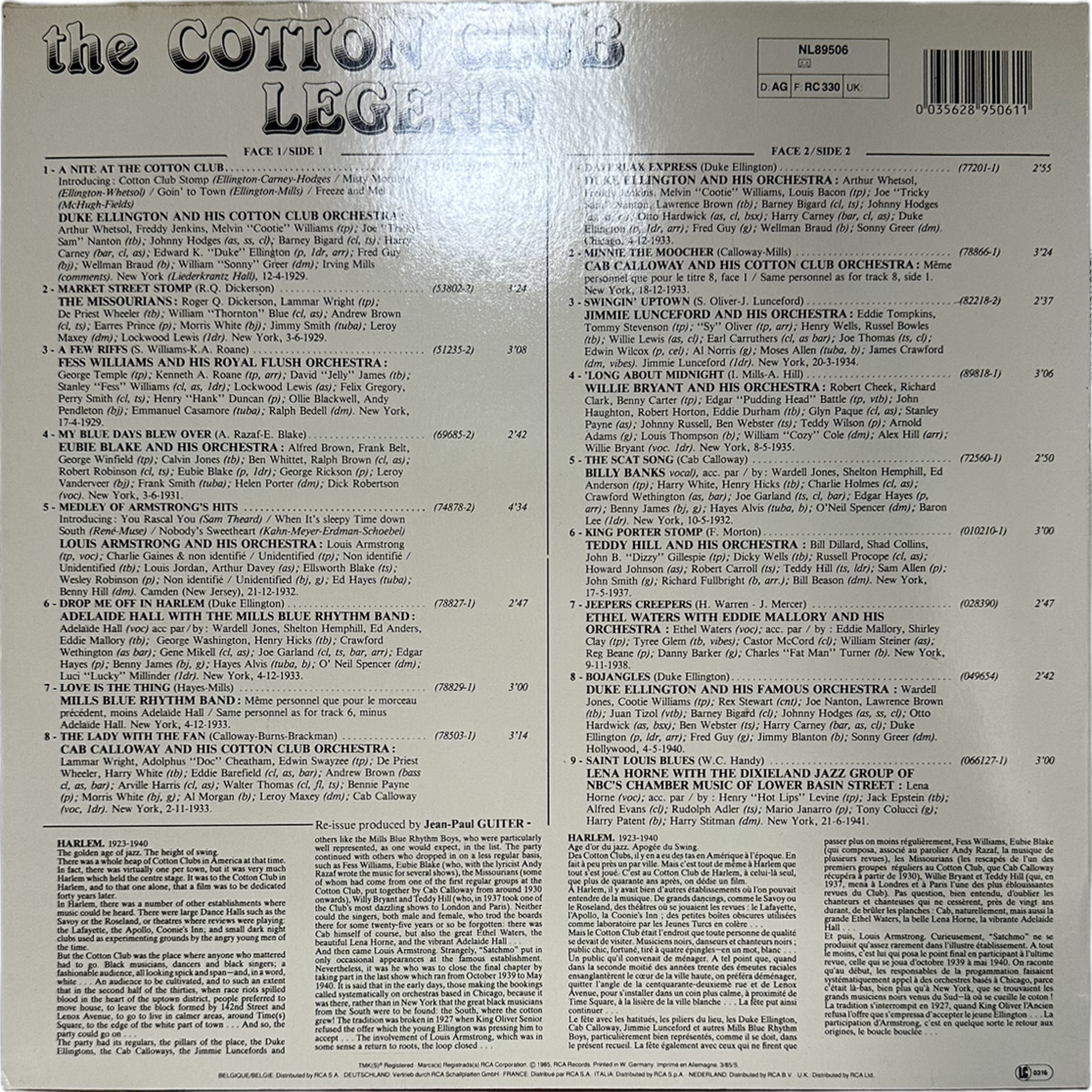 Various — The Cotton Club Legend 2