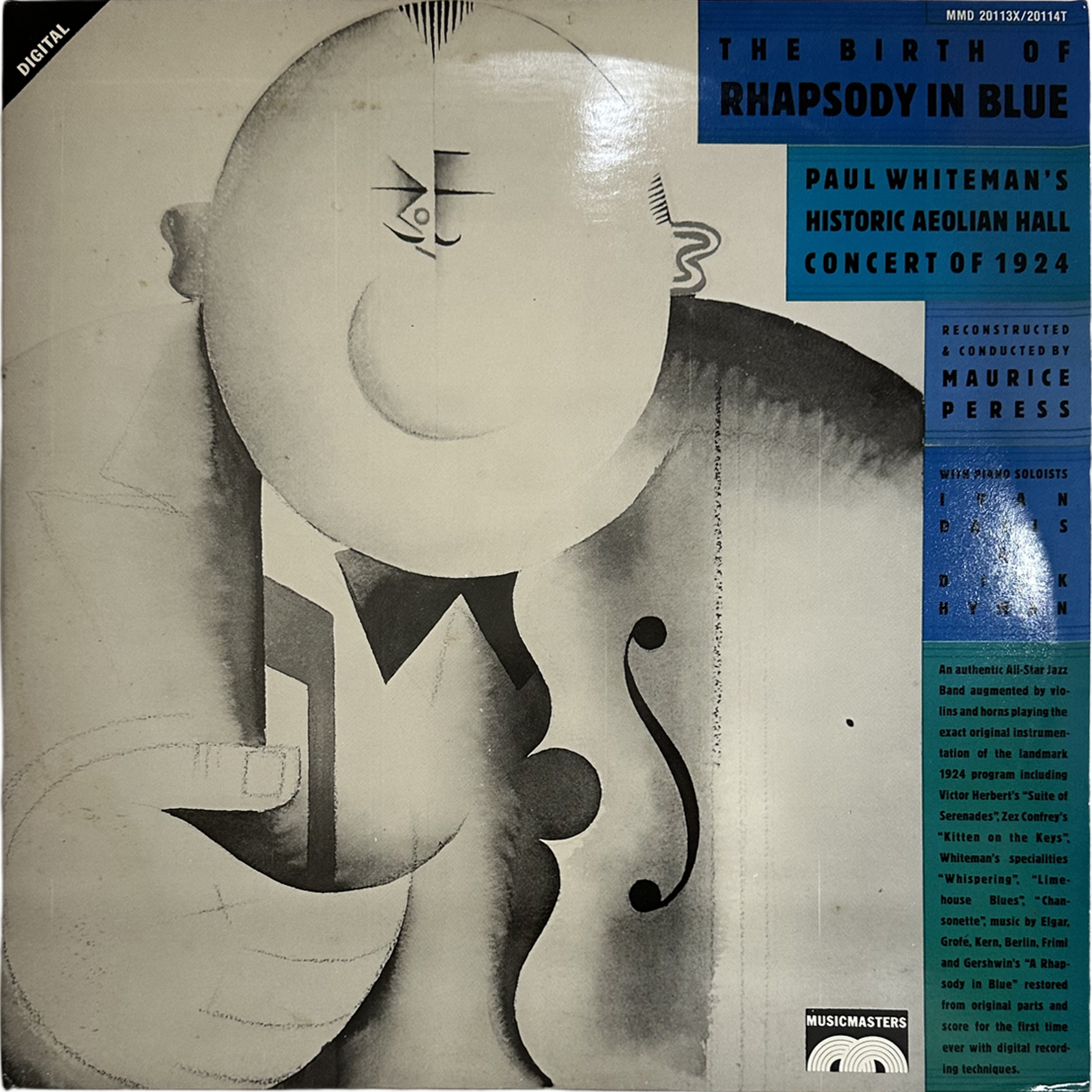 Maurice Peress,Paul Whiteman — The Birth Of Rhapsody In Blue (Paul Whiteman's Historic Aeolian Hall Concert Of 1924)