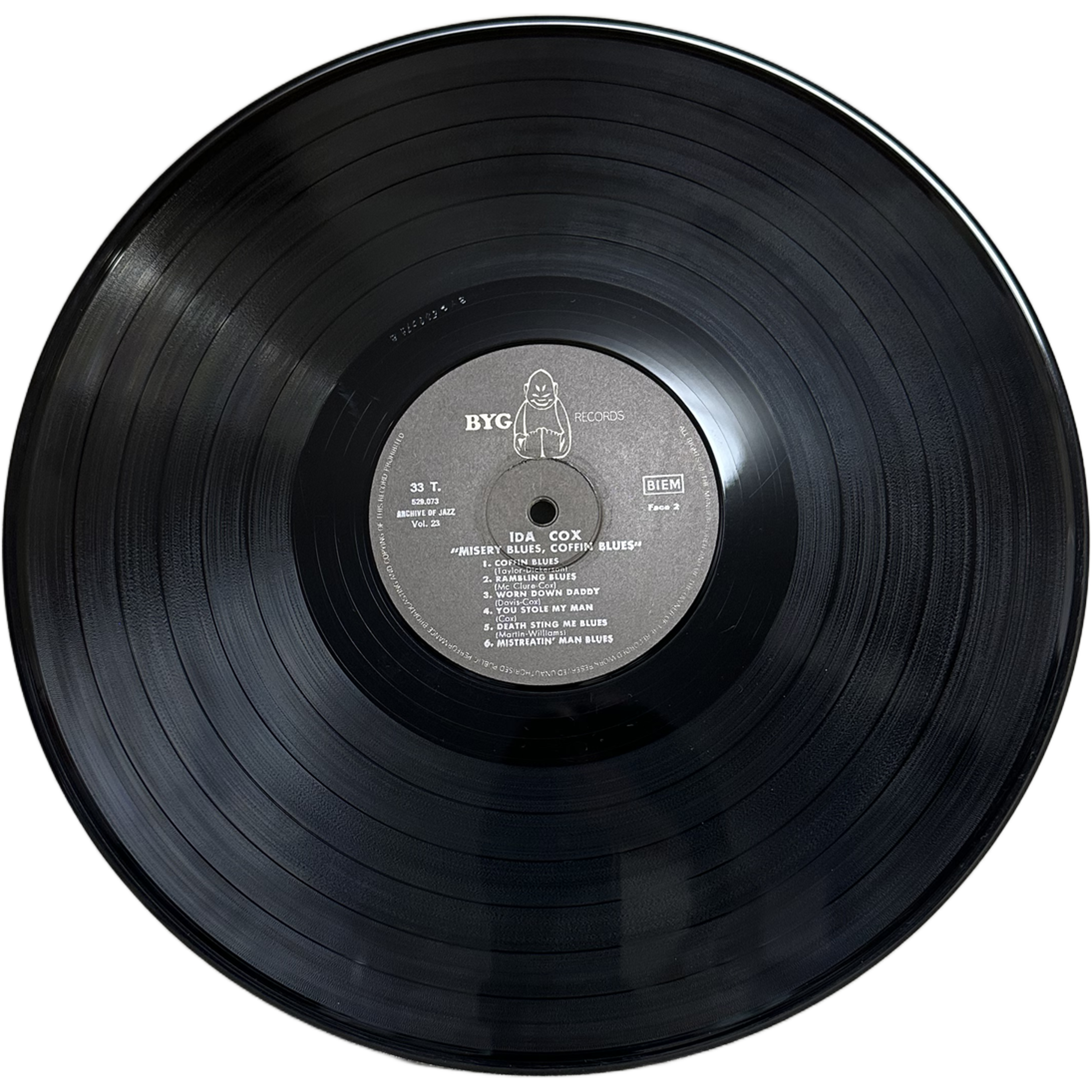 Ida Cox — Archive Of Jazz Volume 23 - Misery Blues - Coffin Blues 3