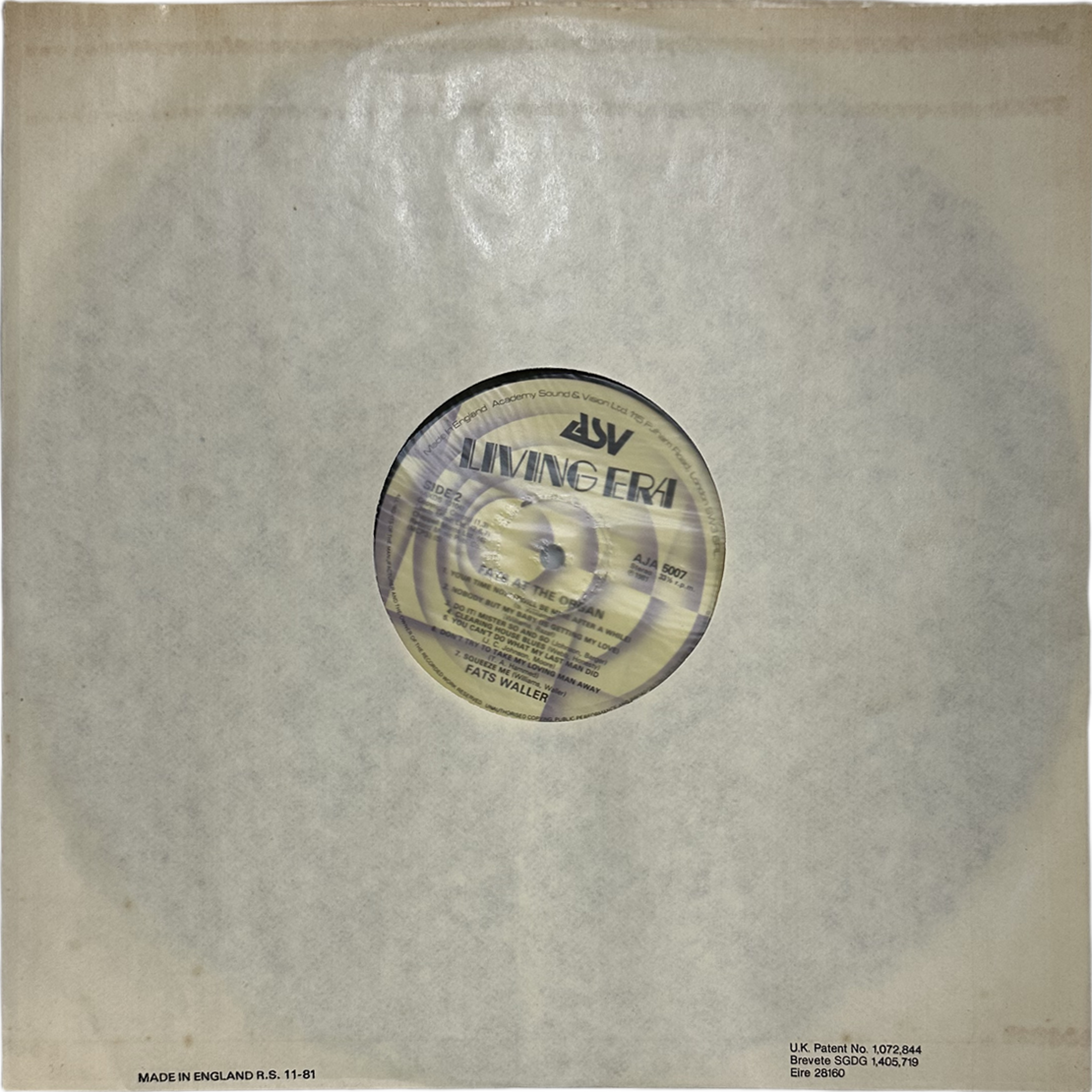 Fats Waller — Fats At The Organ 3