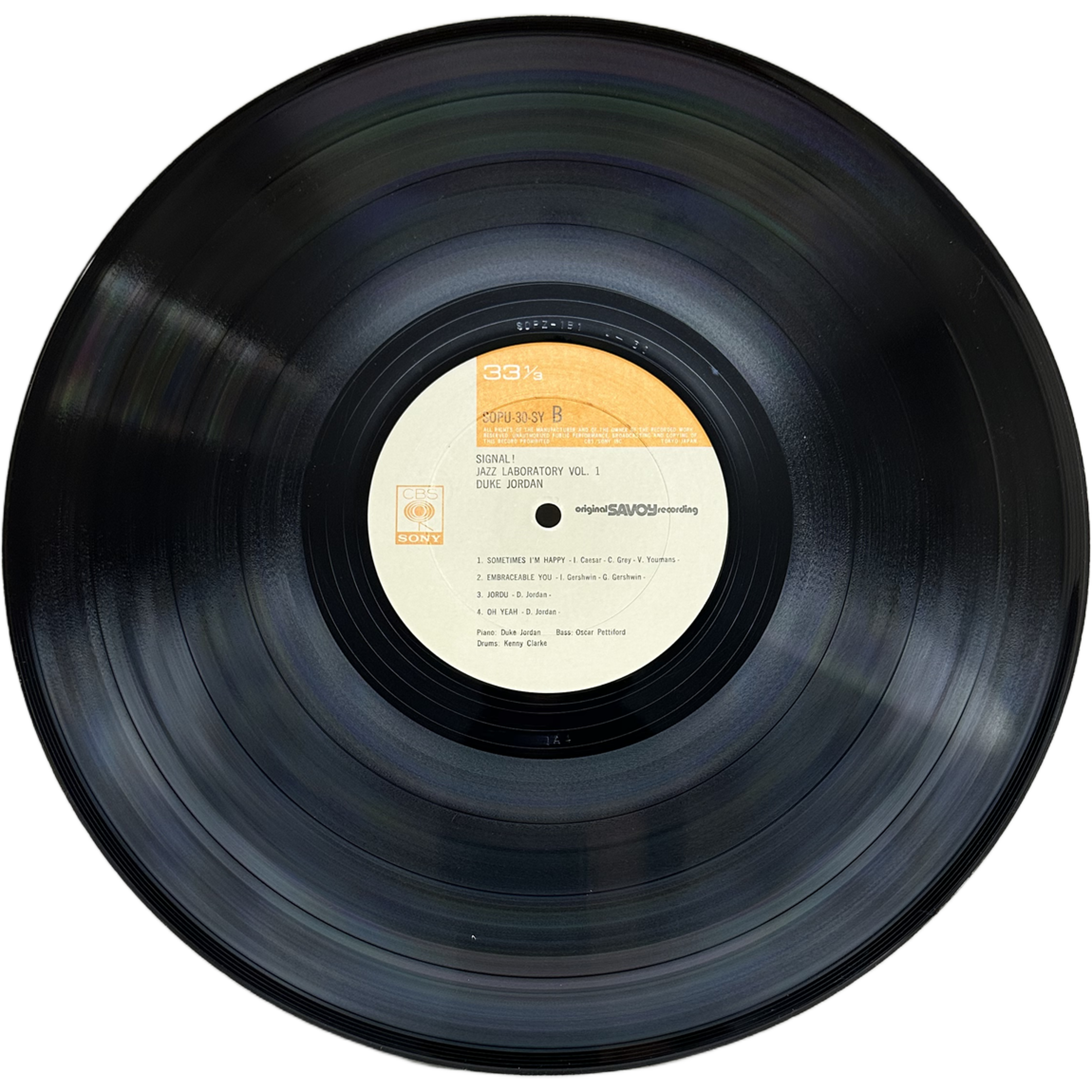 Duke Jordan — Jazz Laboratory Series Vol. 1 3