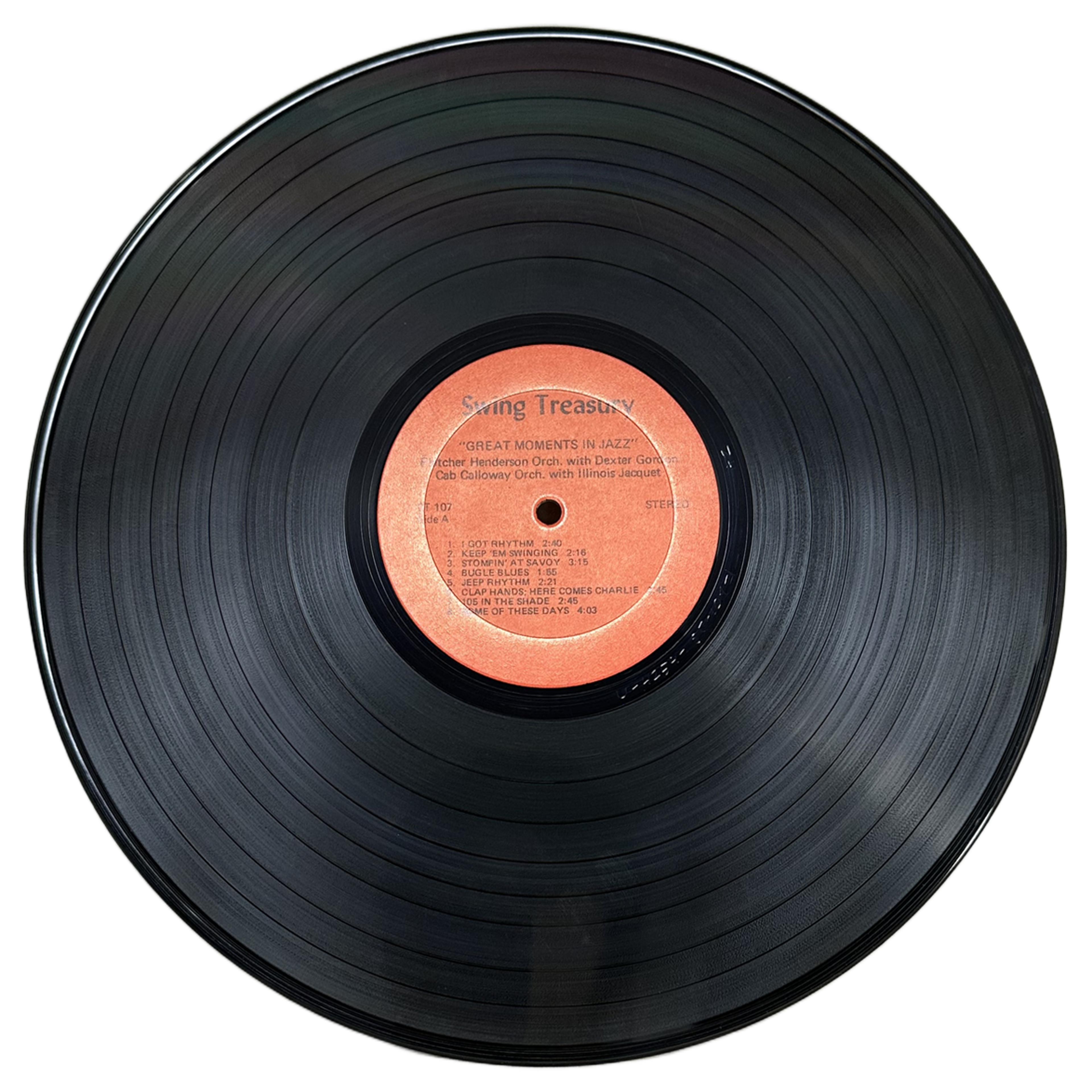 Cab Calloway And His Orchestra,Dexter Gordon,Fletcher Henderson And His Orchestra,Illinois Jacquet — Great Moments In Jazz 4