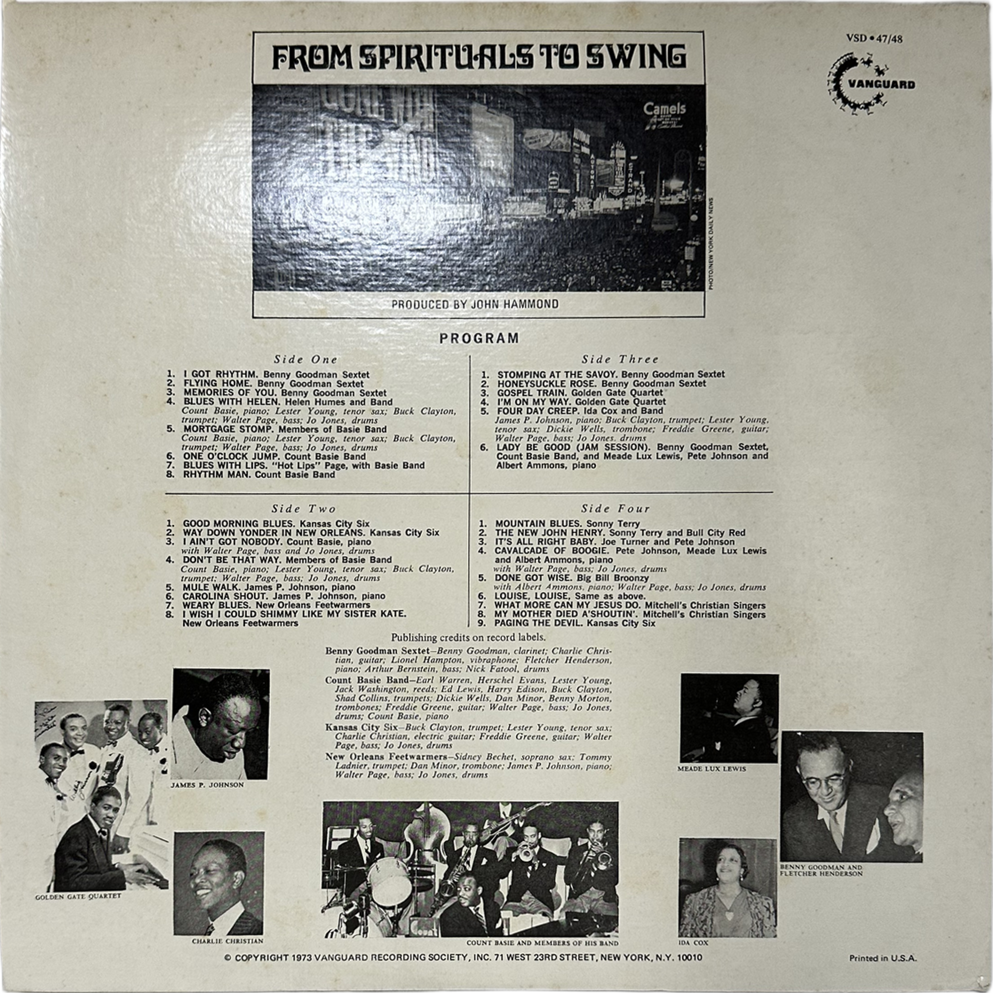 Various — From Spirituals To Swing – Carnegie Hall Concerts 1938/39 2