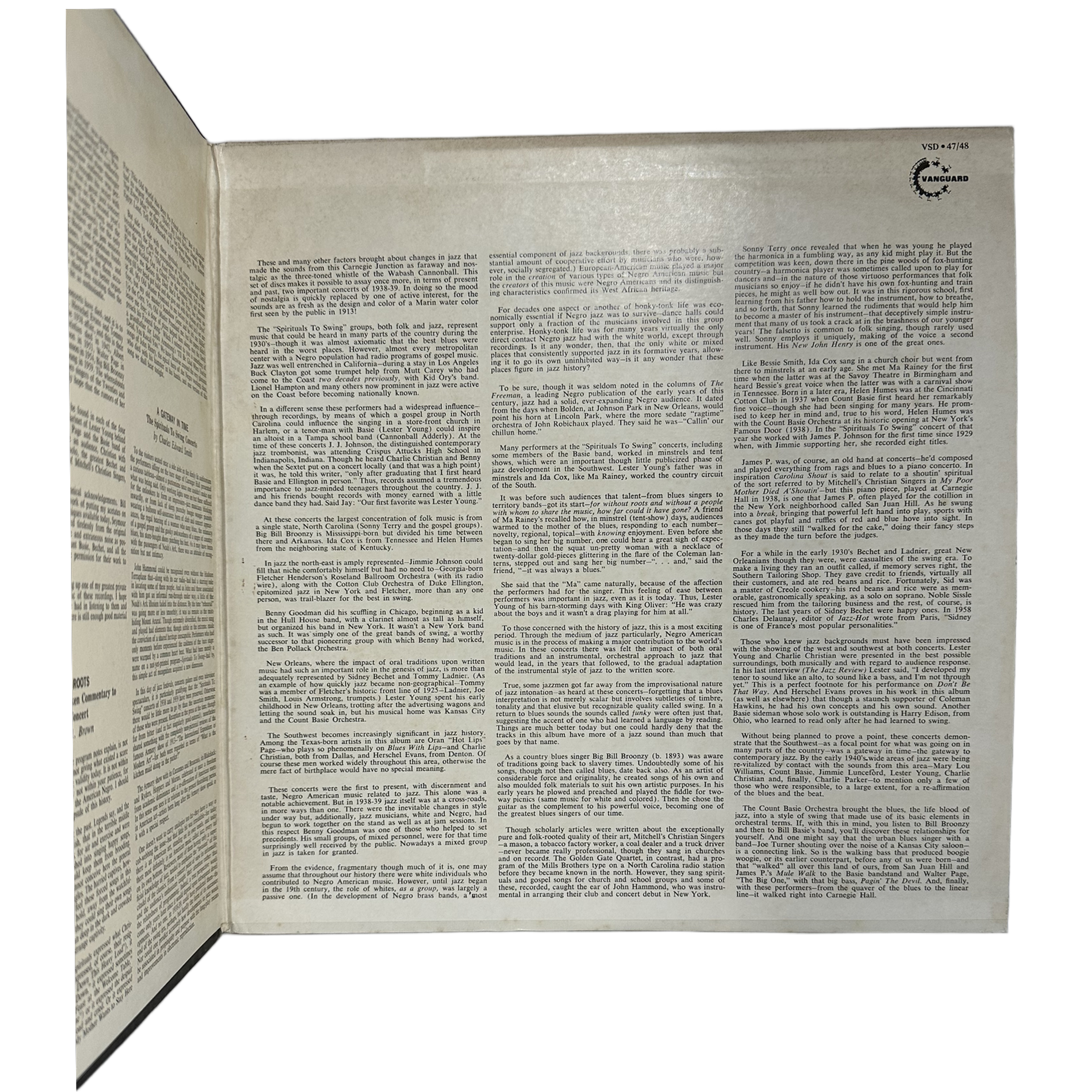 Various — From Spirituals To Swing – Carnegie Hall Concerts 1938/39 4