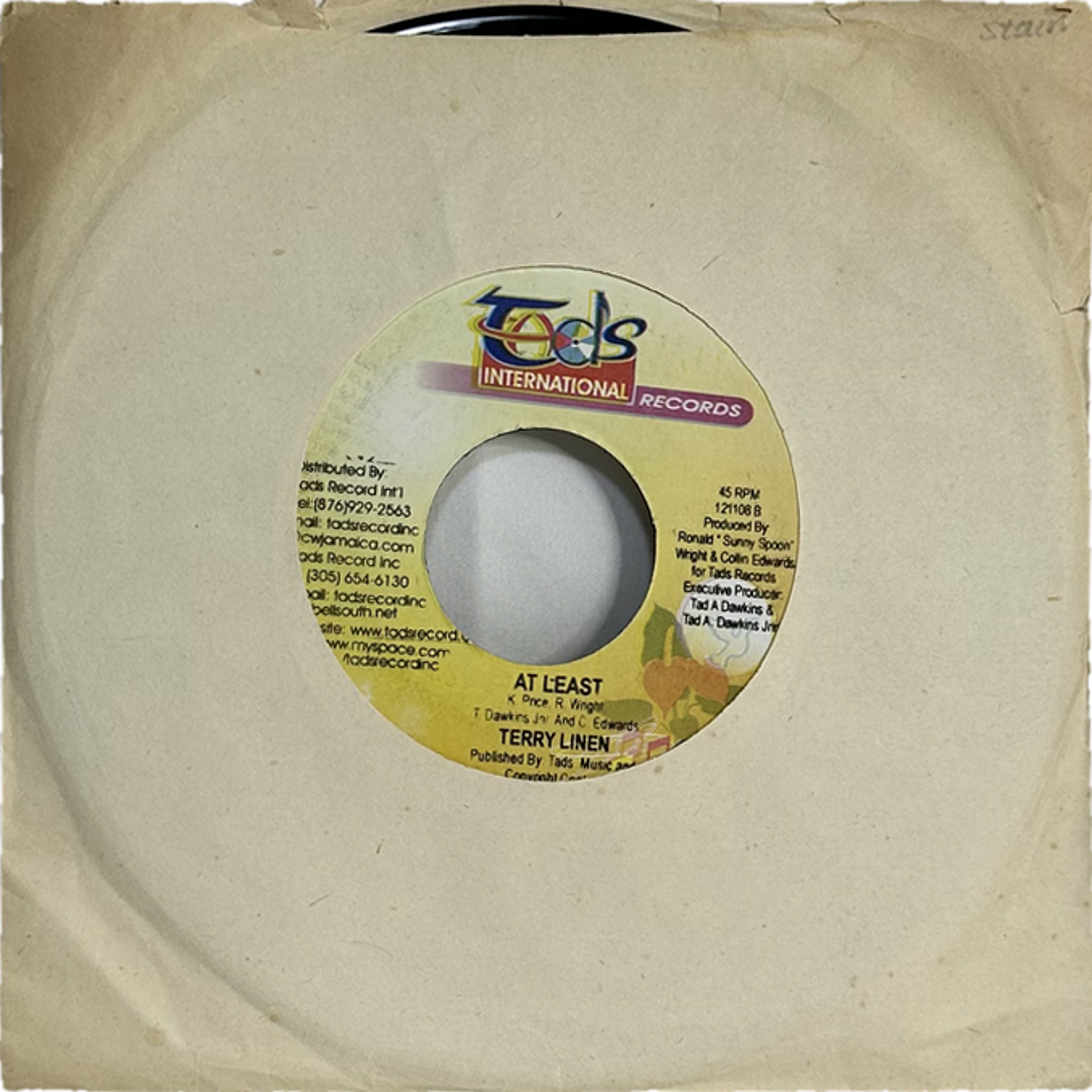 Terry Linen — At Least