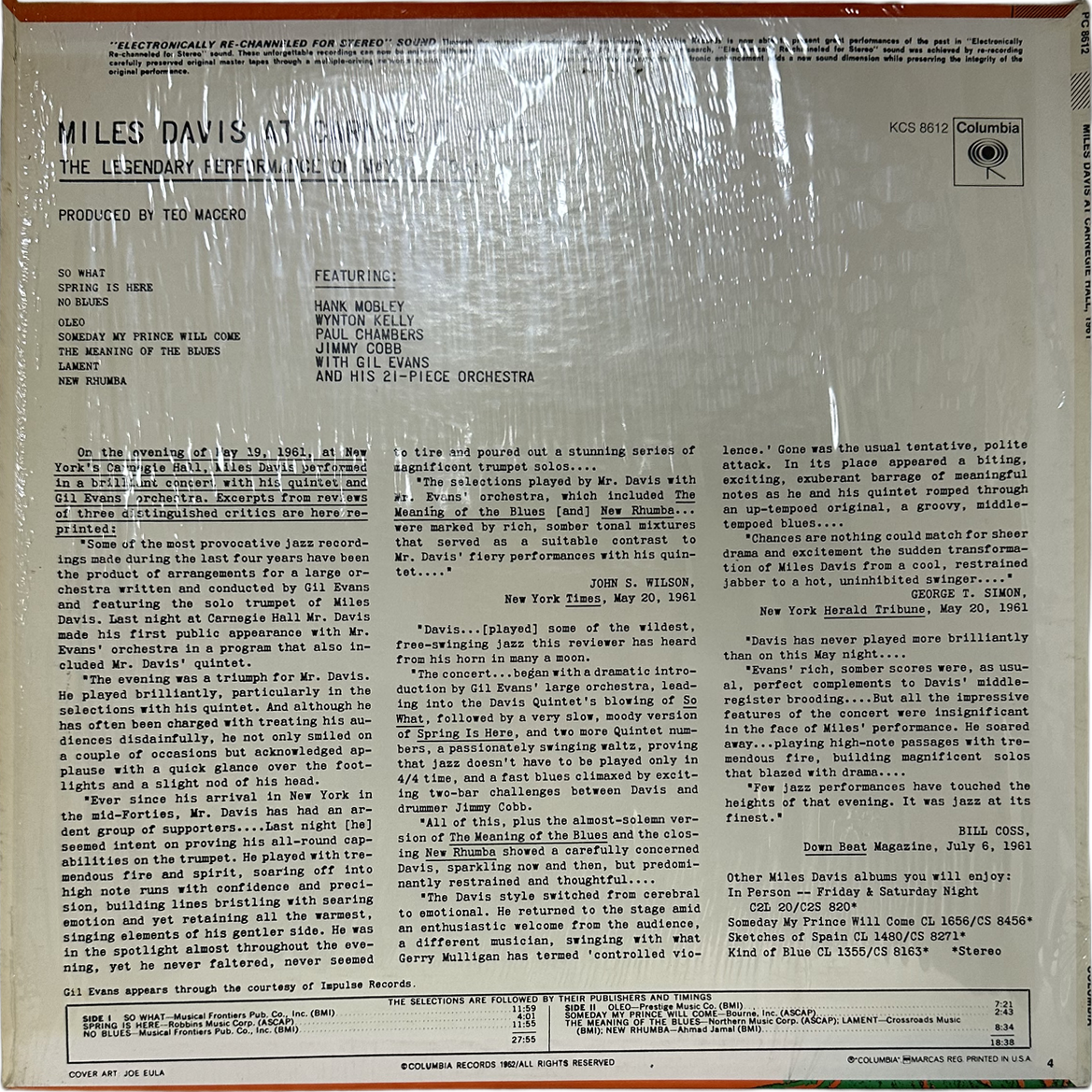Miles Davis — Miles Davis At Carnegie Hall 2