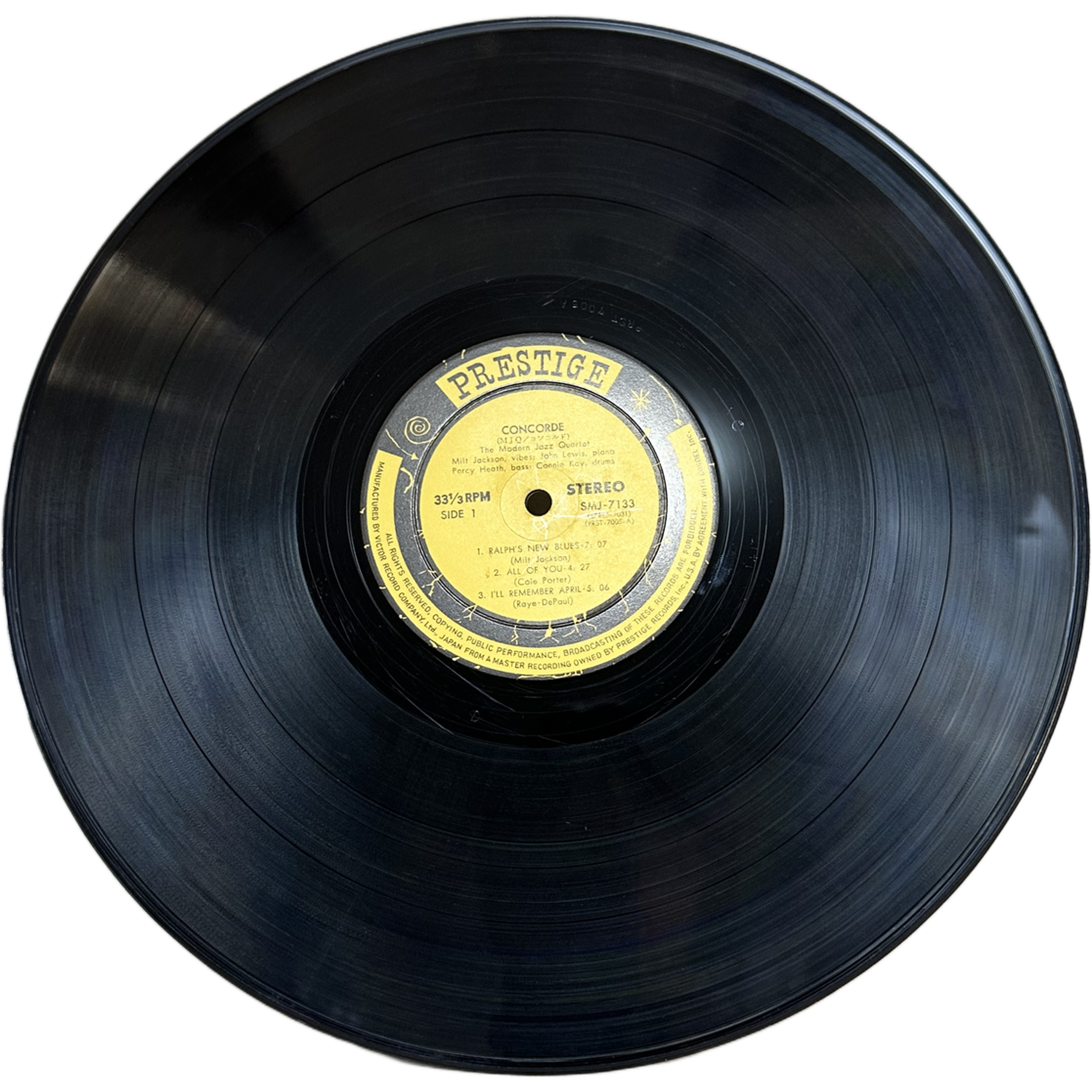 The Modern Jazz Quartet — Concorde 4