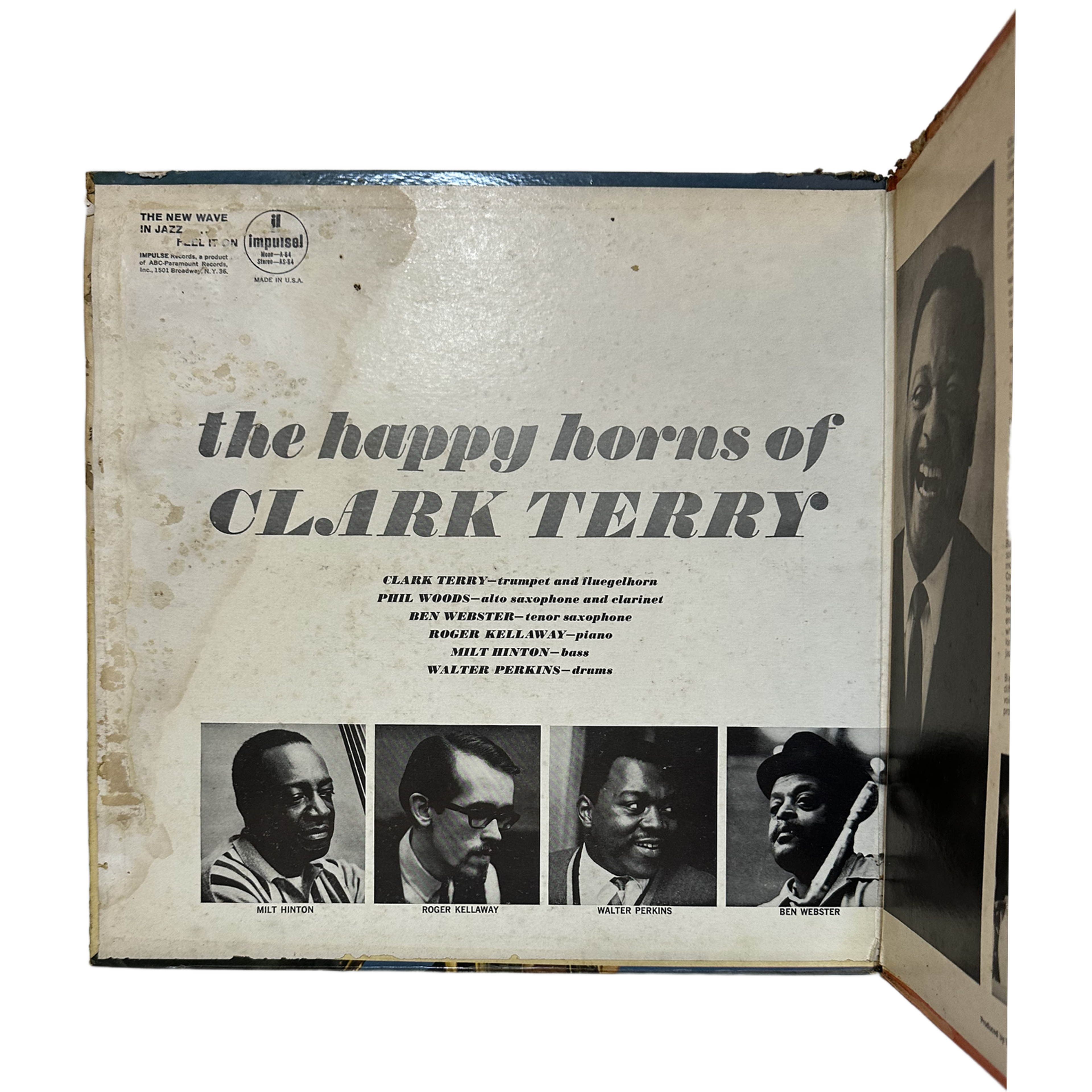 Clark Terry — The Happy Horns Of Clark Terry 6